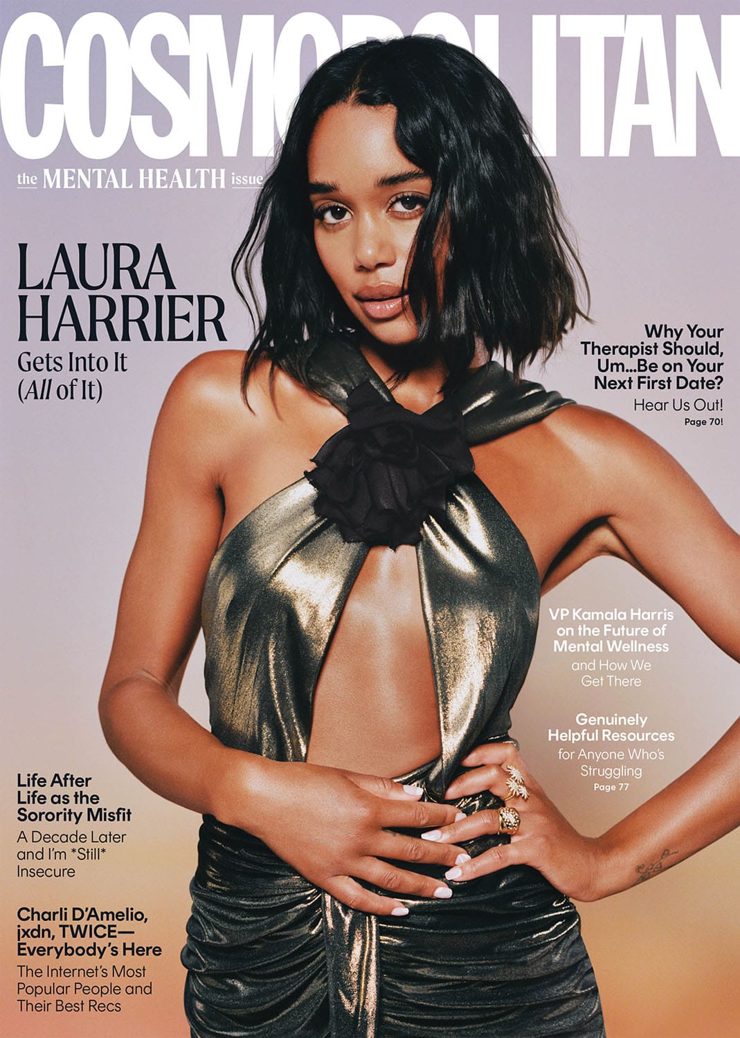 Laura Harrier Landed Cosmo's Latest Cover