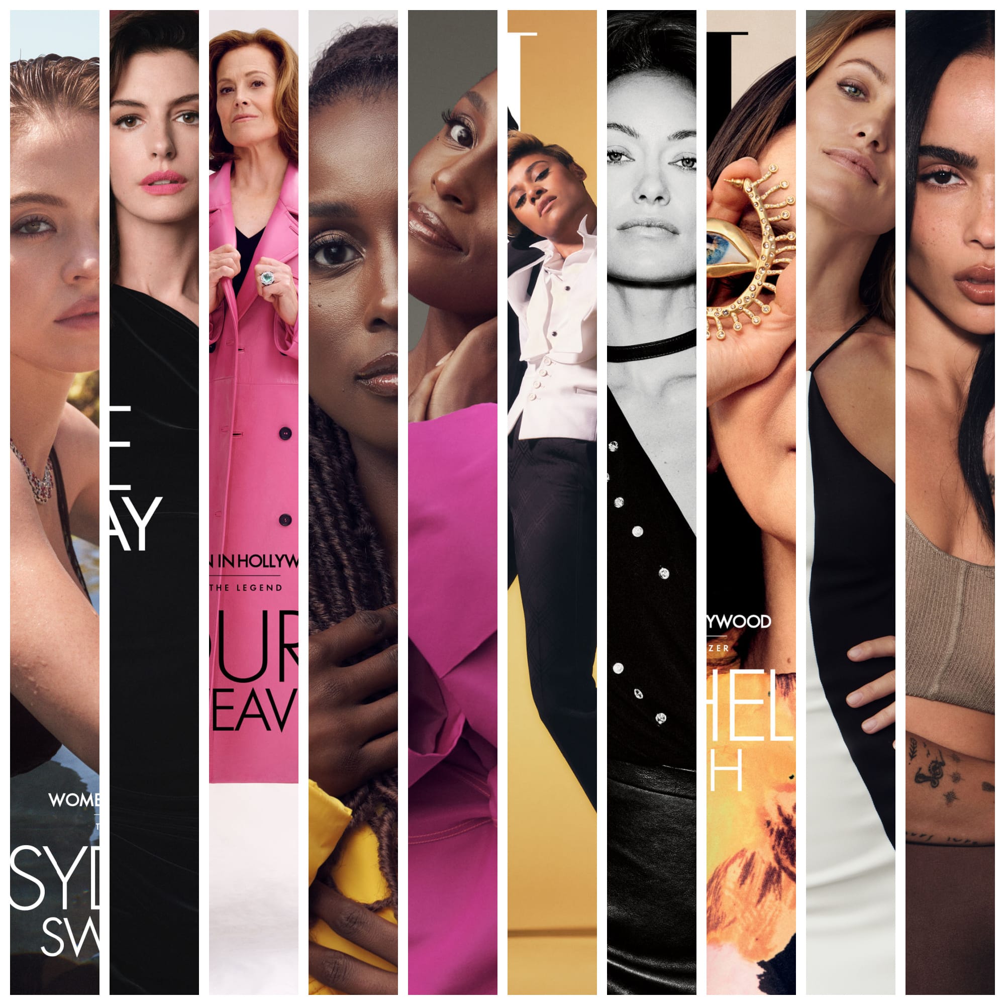 The Annual Elle Women in Hollywood Covers Are Here