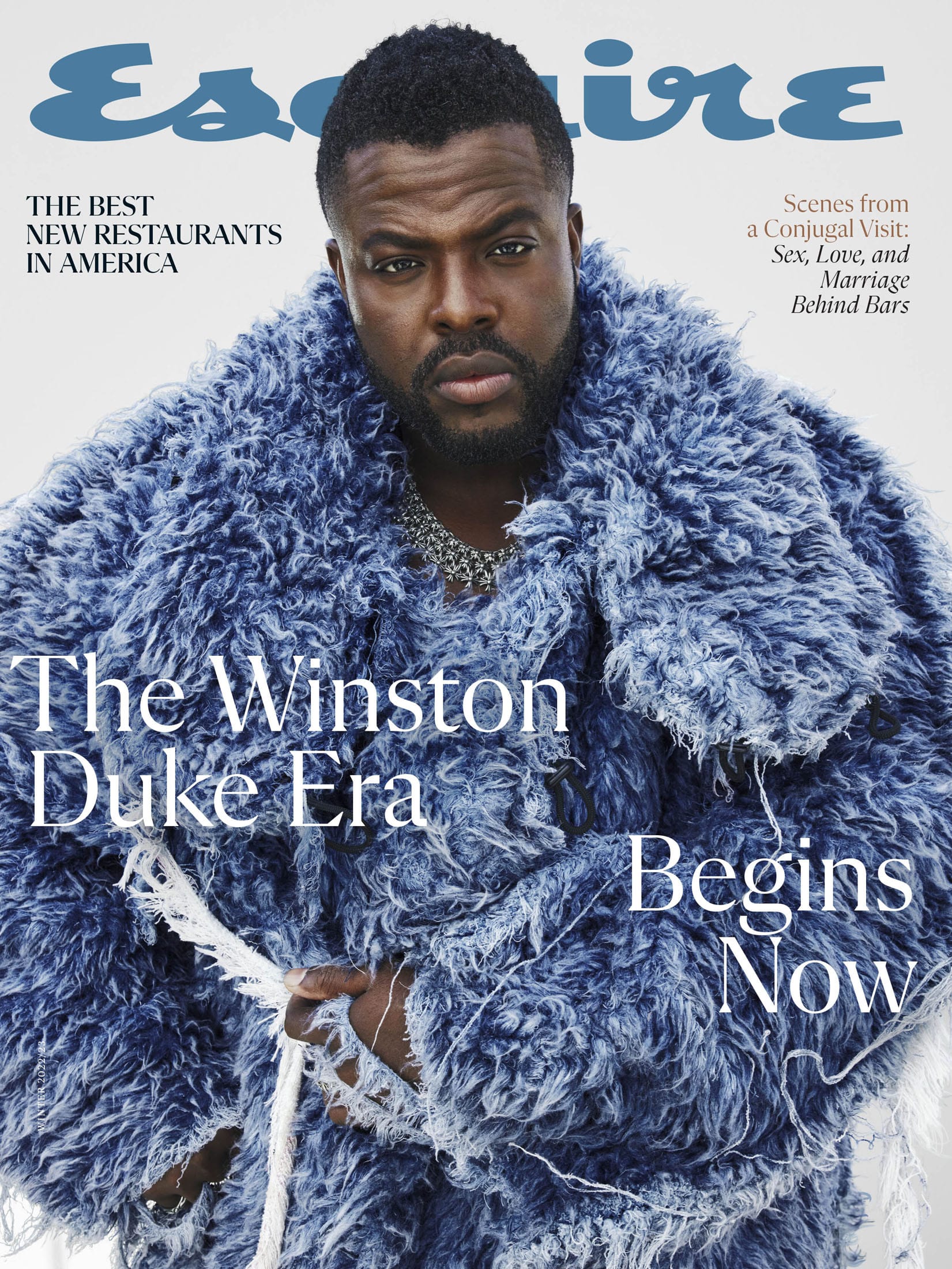 Winston Duke Wears Some Great Coats for Esquire