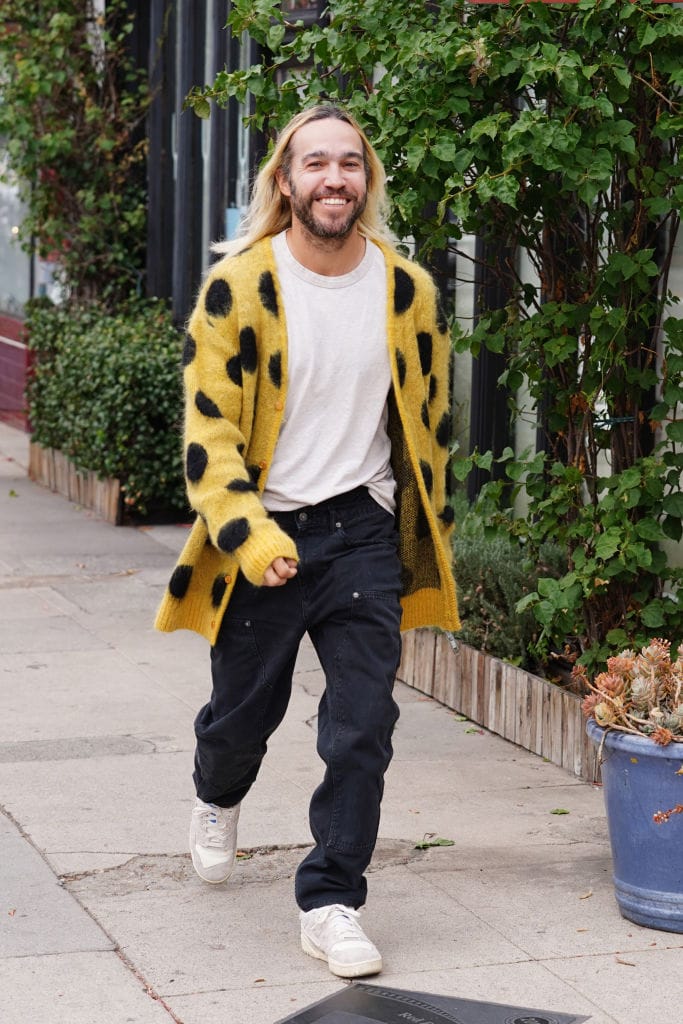 In an Unexpected Development, I Covet Pete Wentz's Cardigan