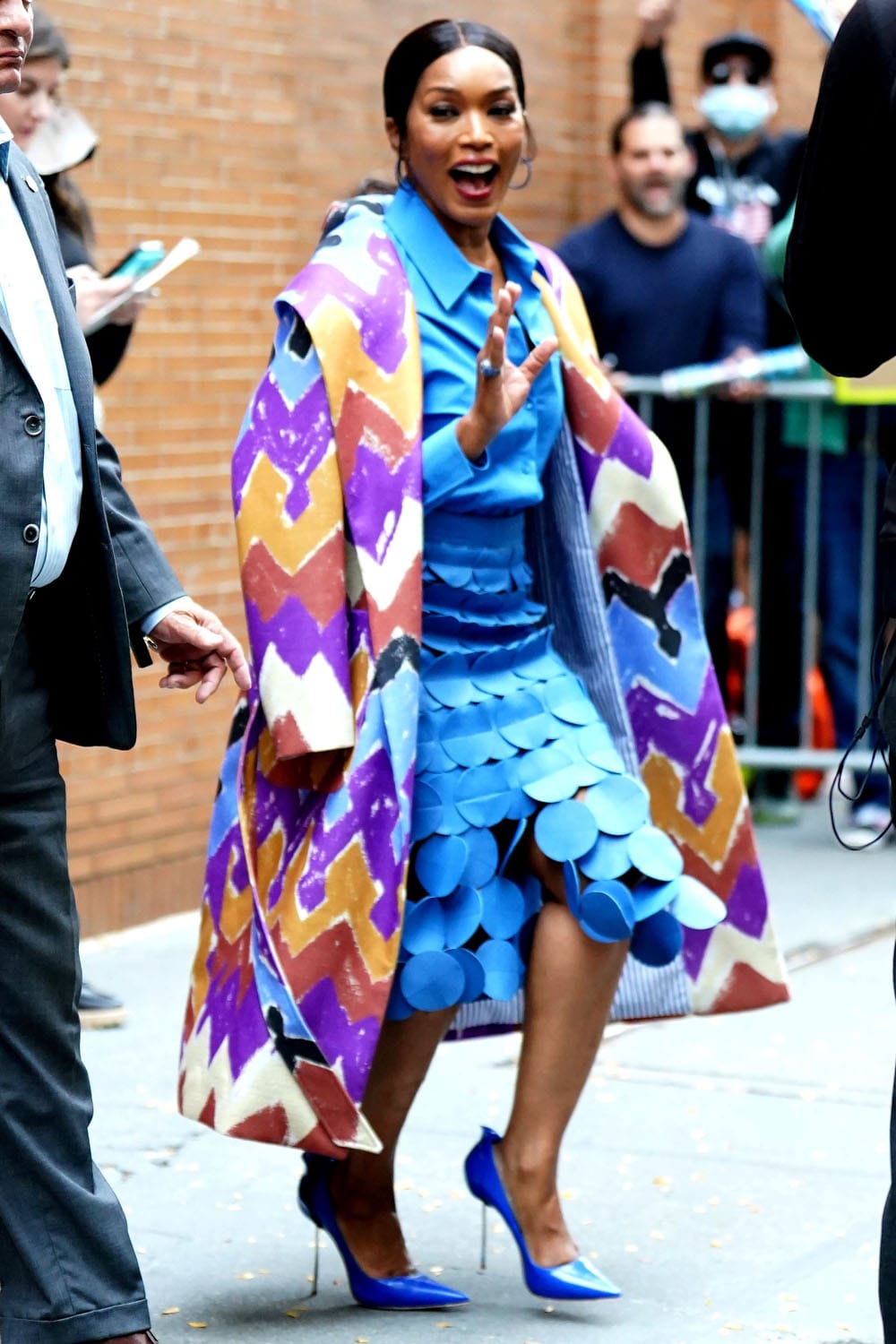 LOOK At These Fab Patterns on Angela Bassett