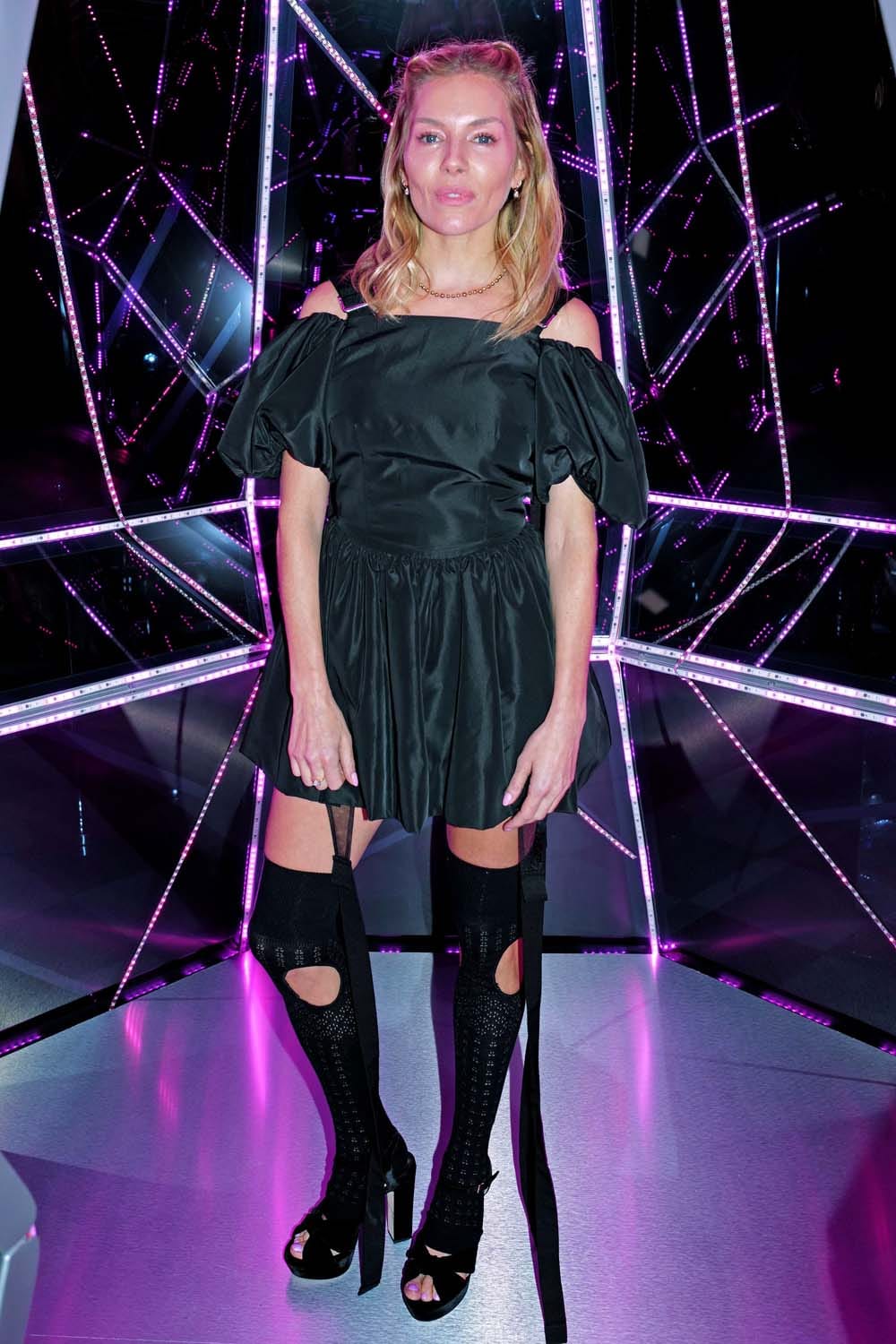 Sienna Miller Gets... Festive?