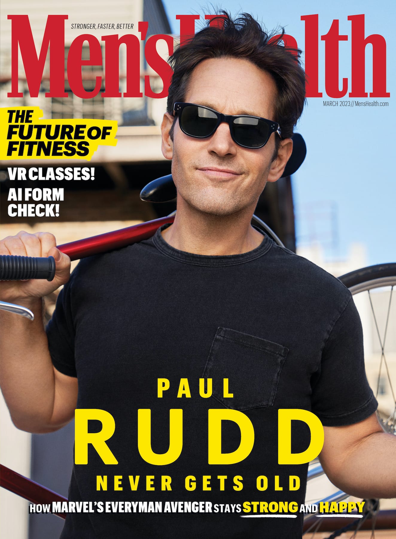 Paul Rudd Brings Big Paul Rudd Energy to the Cover of Men's Health