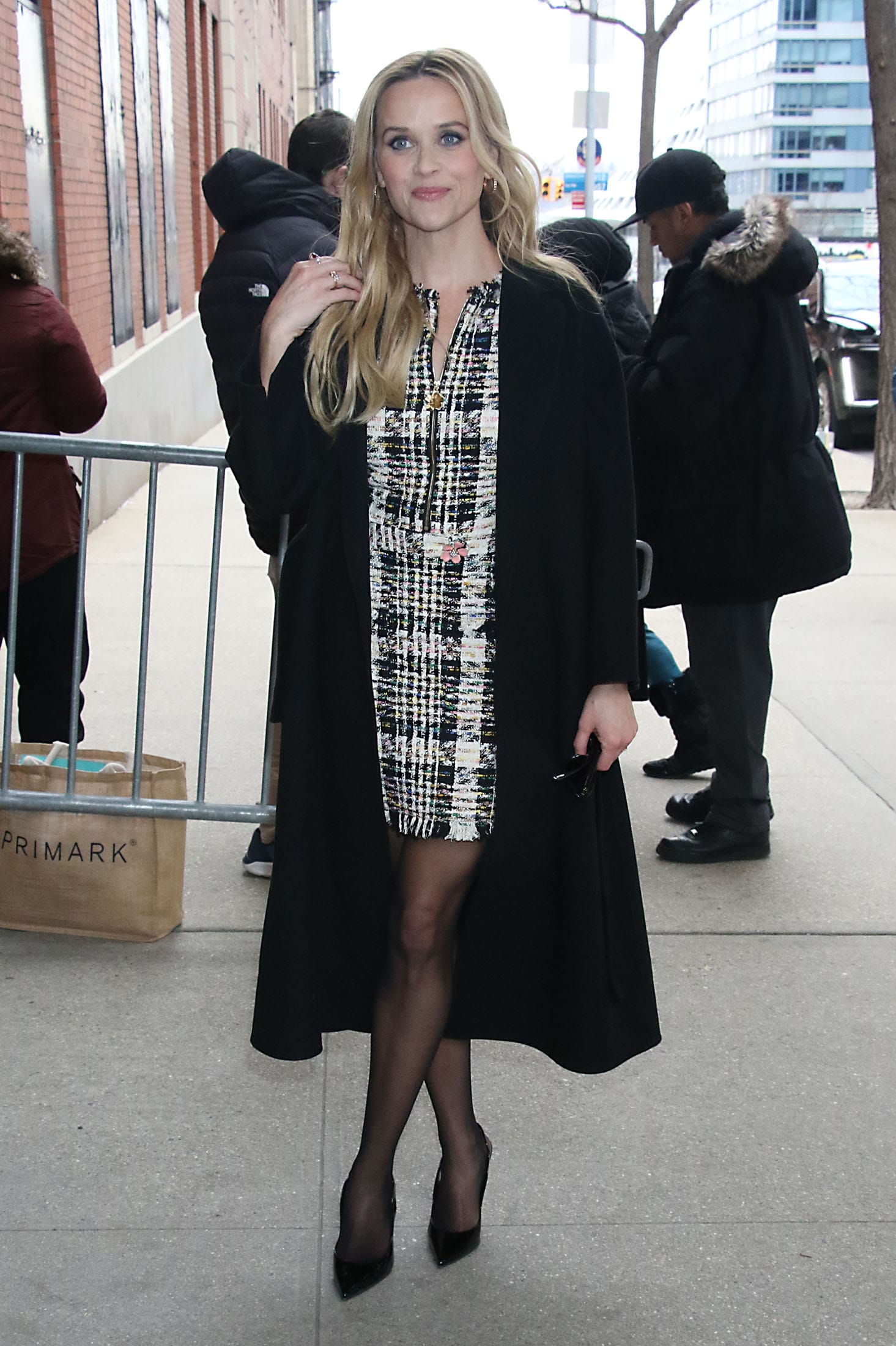Reese Has Returned to One of Her Old Habits....Walking Around Wearing Things