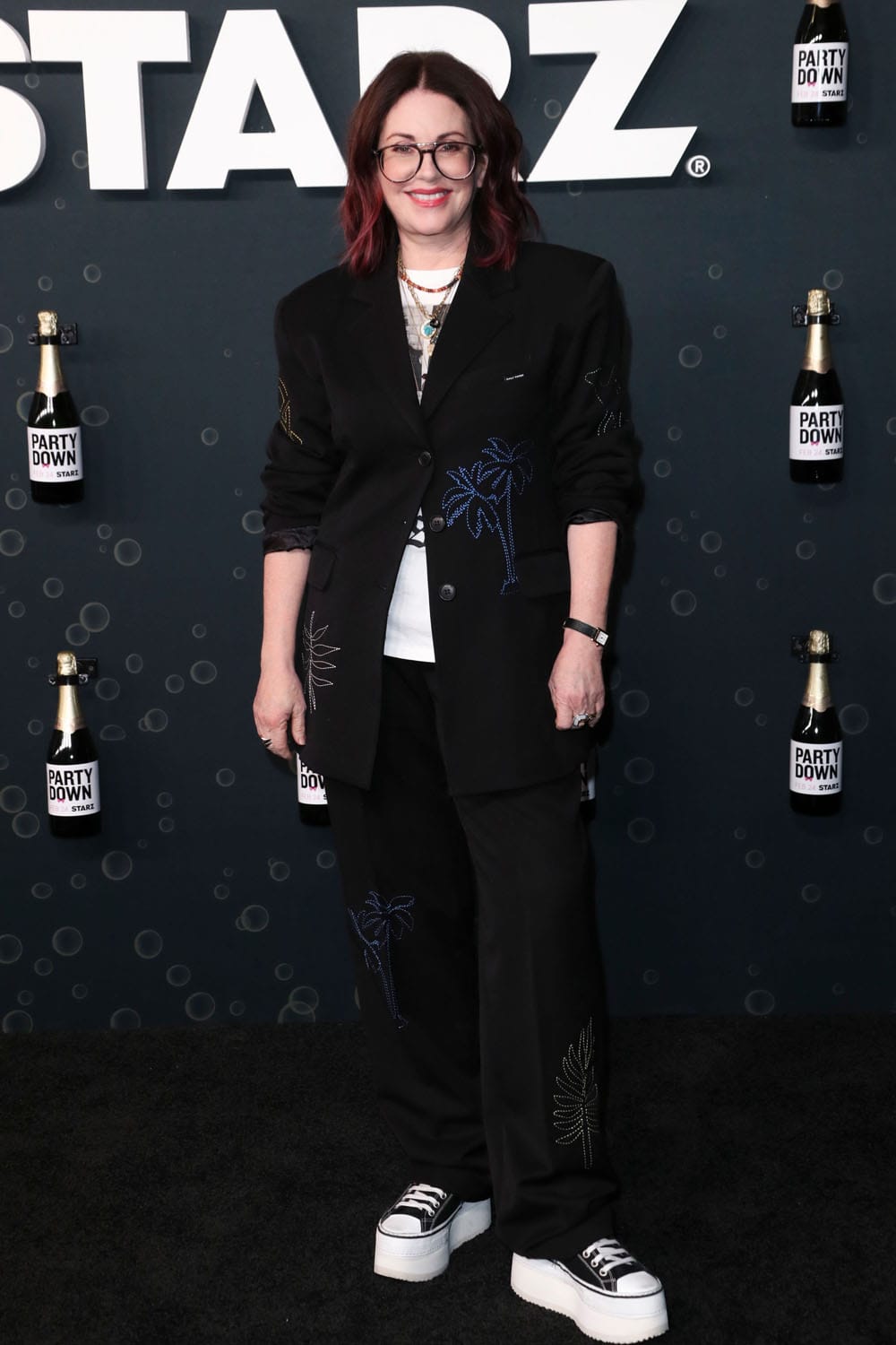 Basic Black Was the Play at Party Down's Premiere