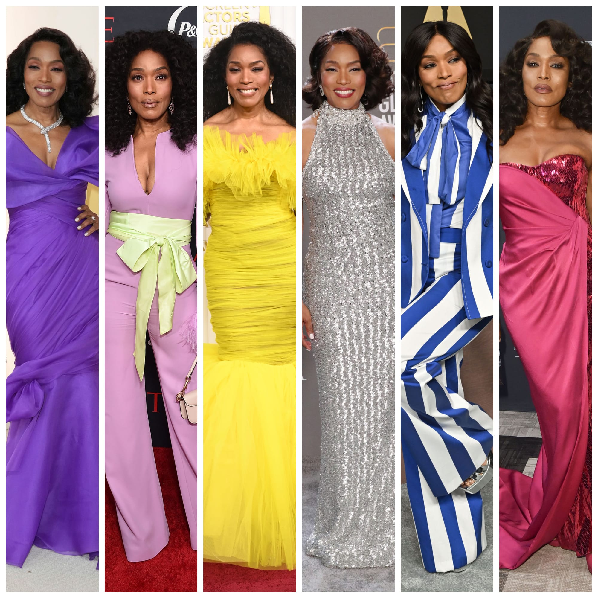 Revisiting Angela Bassett's Awards Season Wardrobe