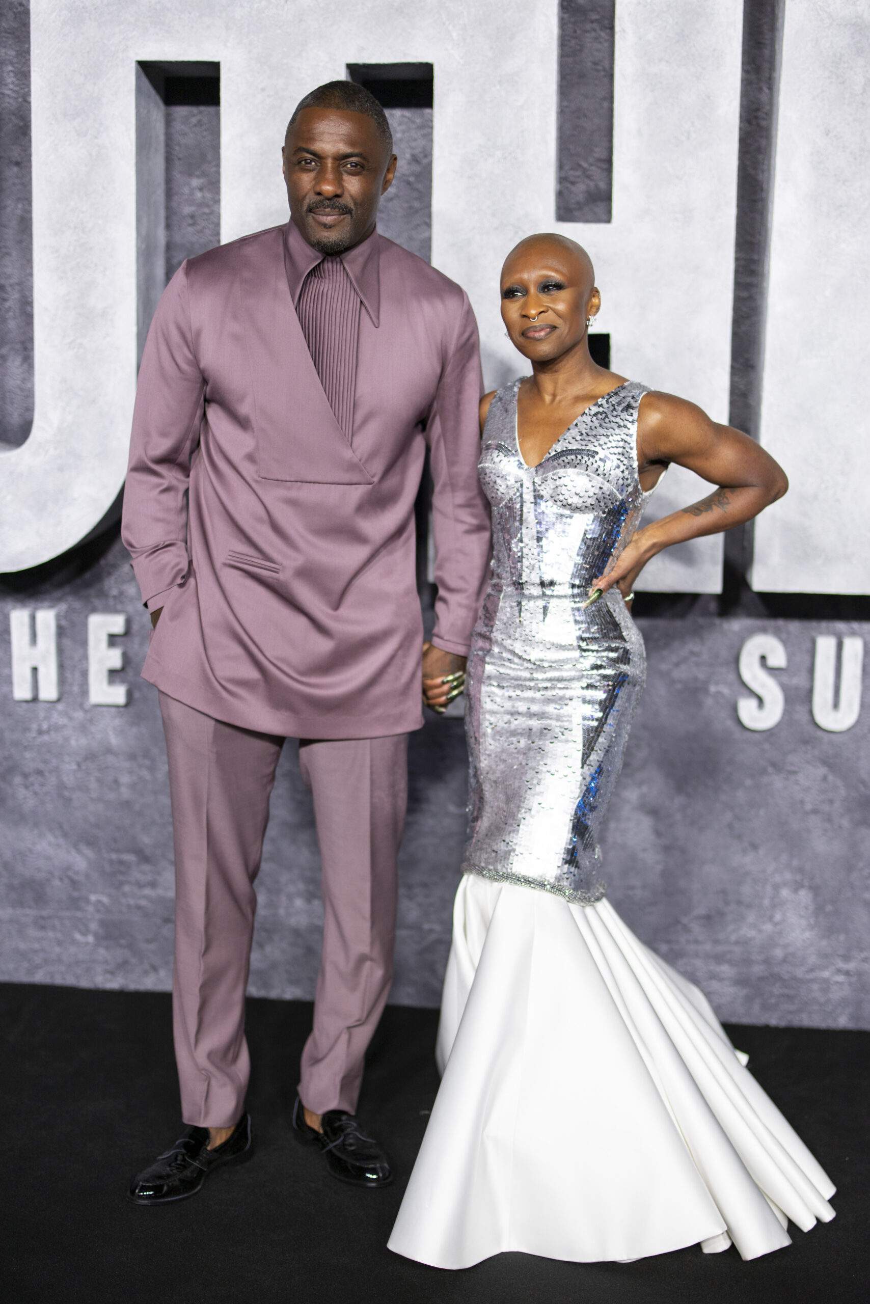 Idris Elba and Cynthia Erivo Are Good Looking at the Luther Premiere