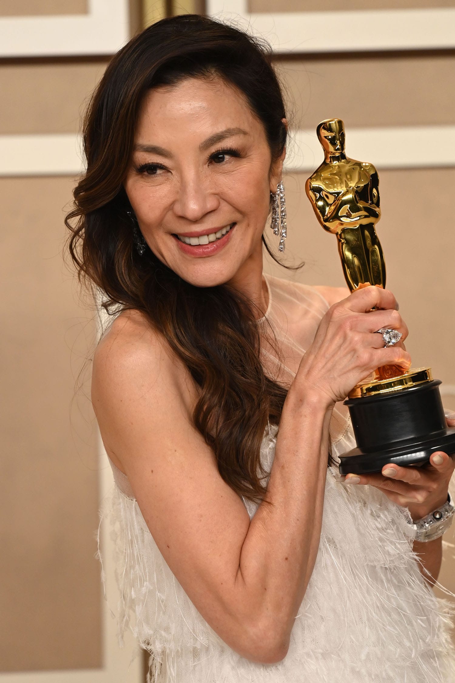 Michelle Yeoh Made Oscar History in White