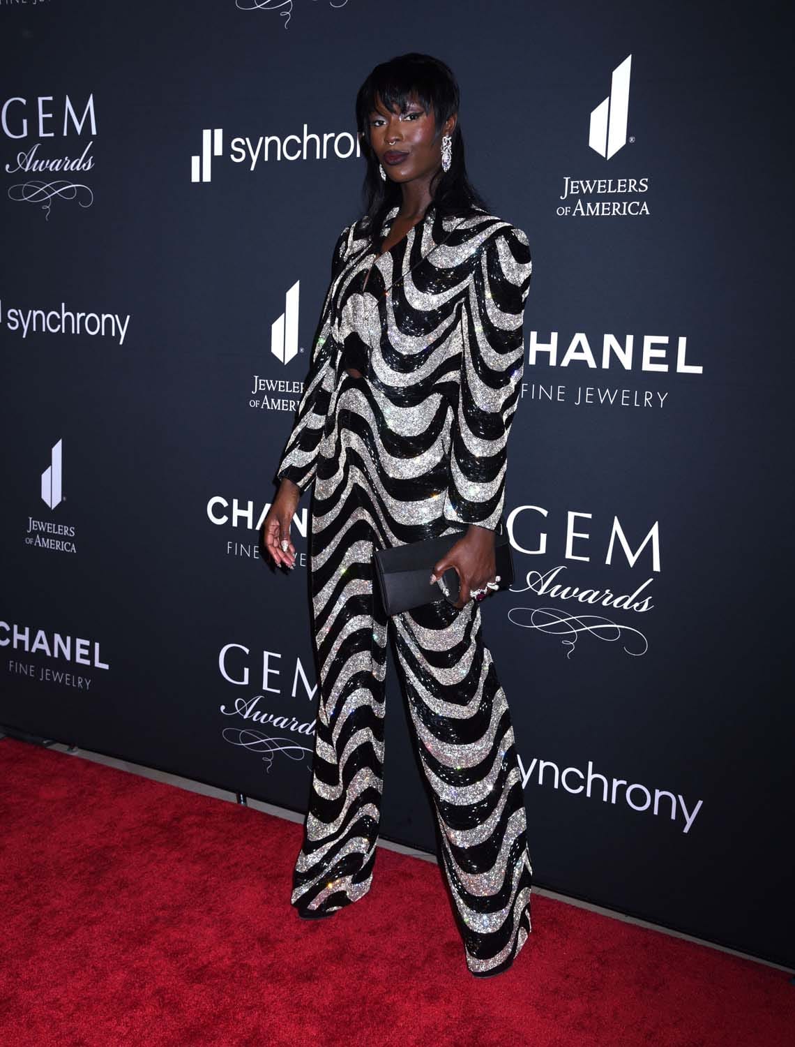 Jodie Turner-Smith Goes a Bit Glam-Rock