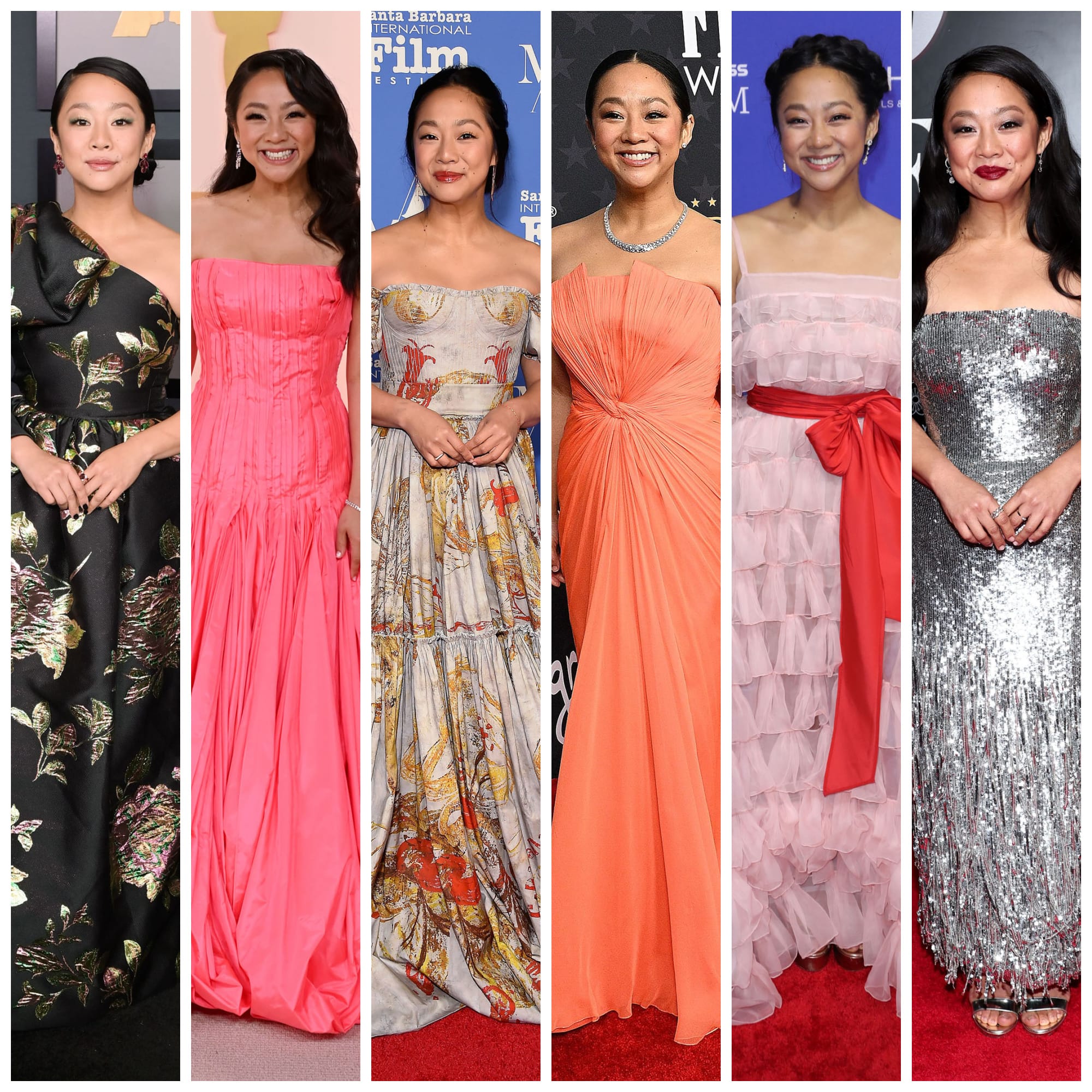Revisiting Stephanie Hsu's Awards Season Wardrobe