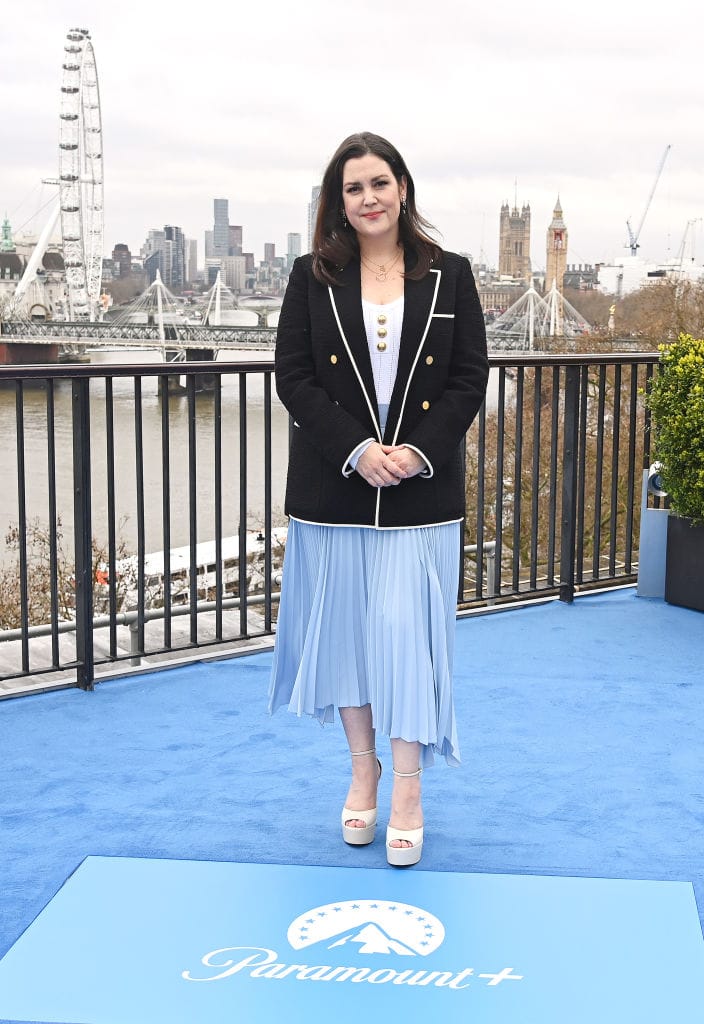 Melanie Lynskey Looks Nautical in London
