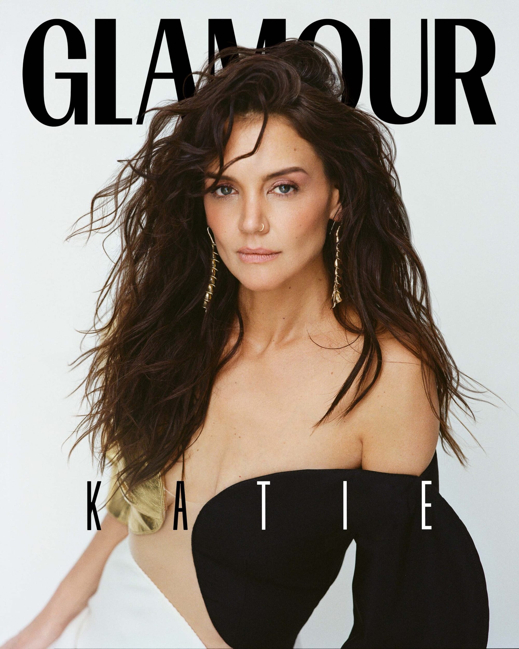 Katie Holmes Gets Low-Key Sexy on Glamour