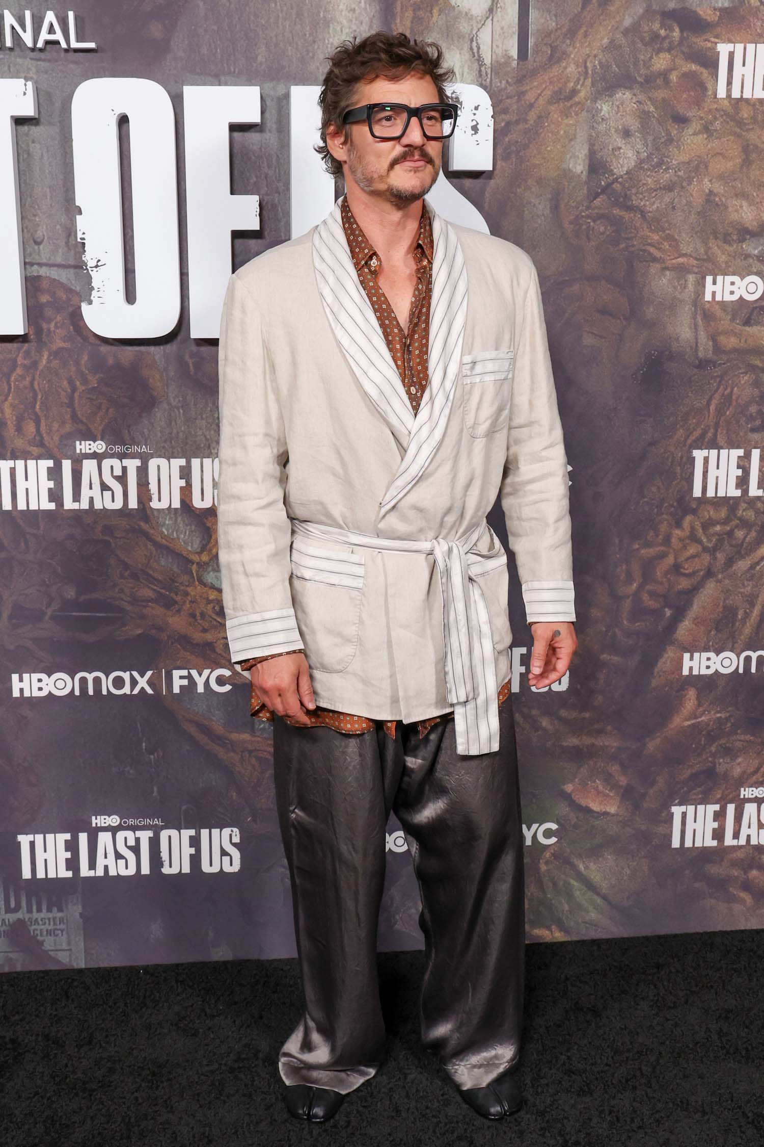 Pedro Pascal Is Dressed Like a Jedi in Jammies
