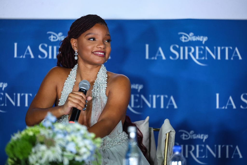 Halle Bailey Takes The Little Mermaid to Mexico City