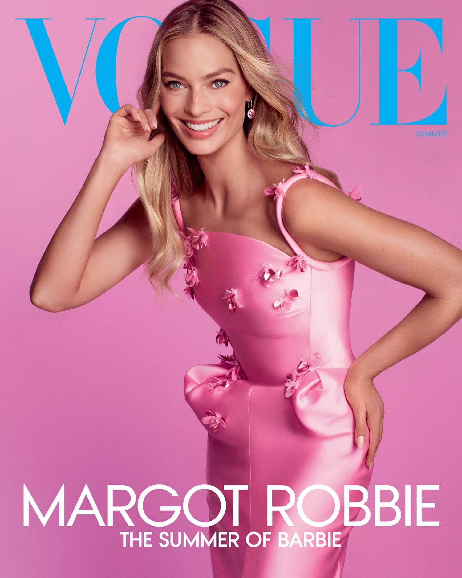 Margot Robbie, and Barbie, Landed Vogue's Summer Cover