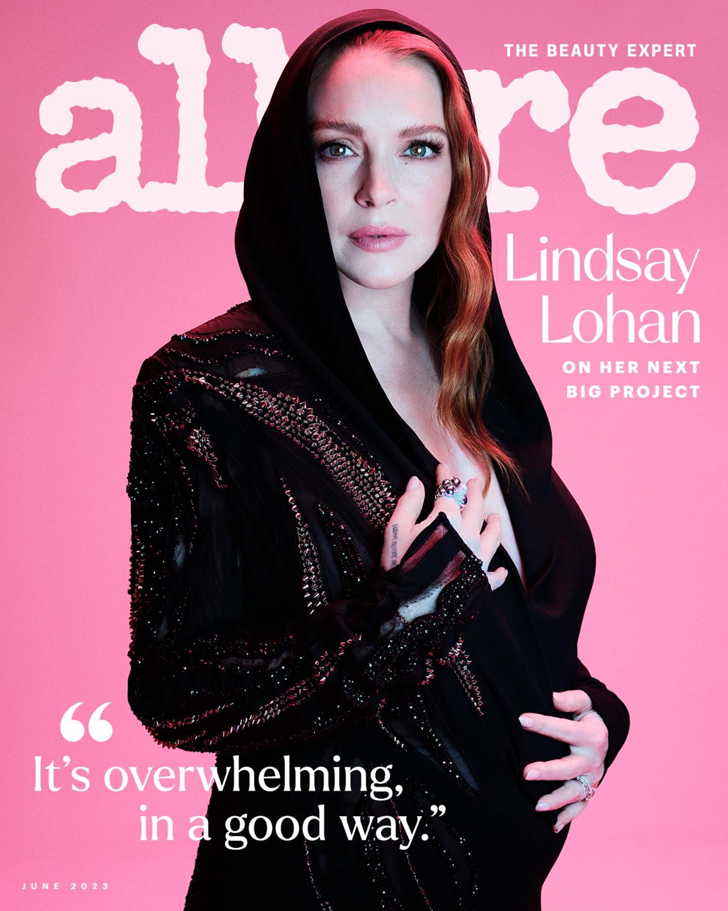 Lindsay Lohan Lands on Allure