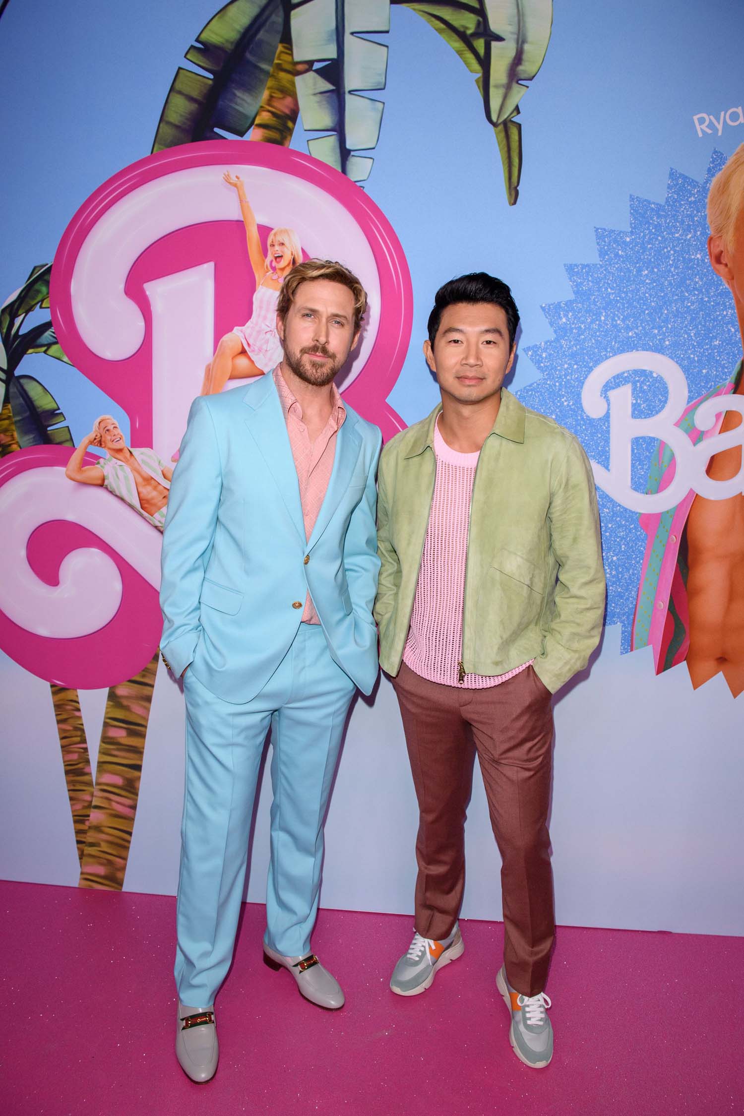 Ryan Gosling and Simu Liu Are Two Colorful Kens