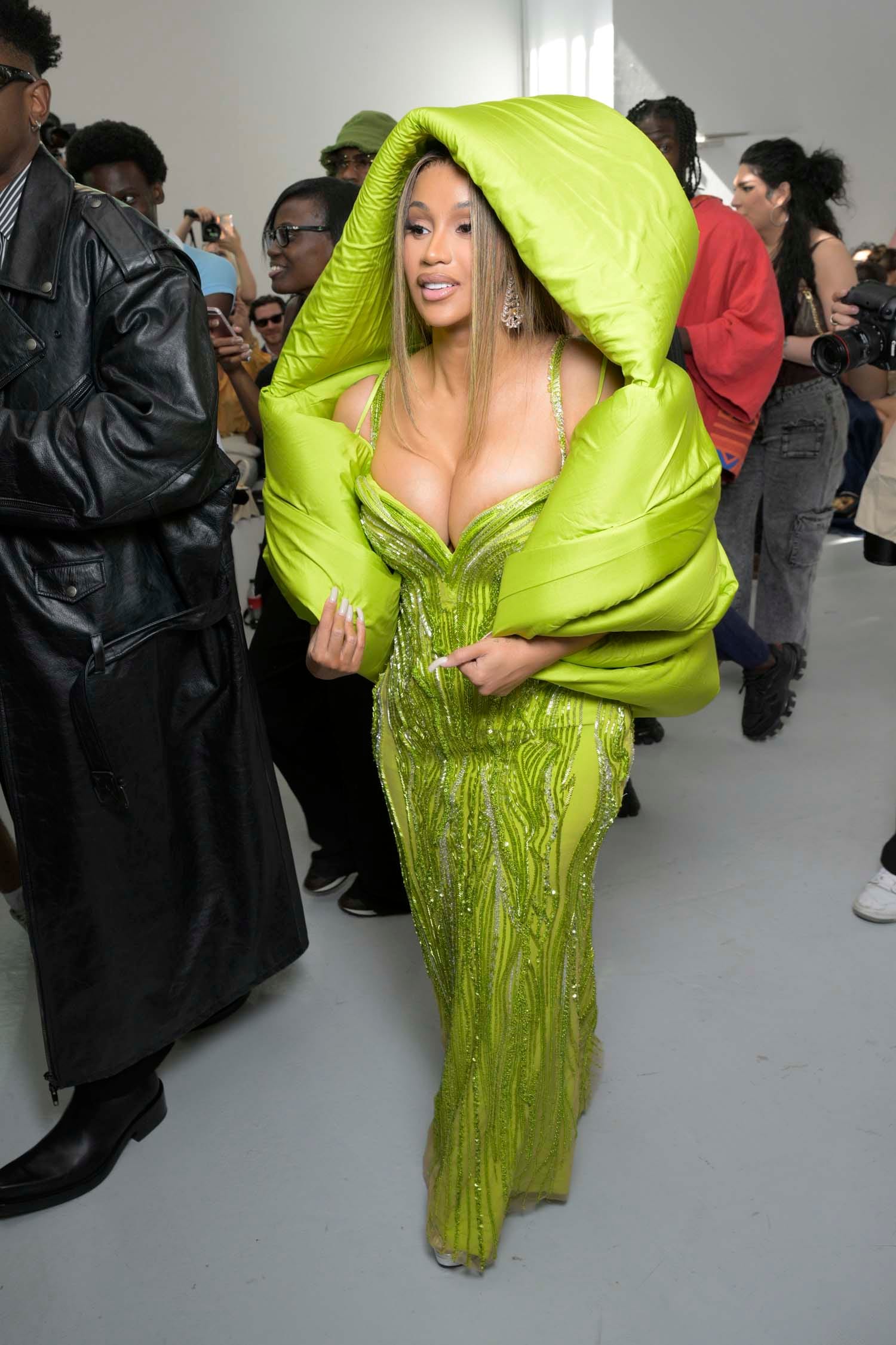 Cardi B and Camila Keep 'Em Coming at Couture Week
