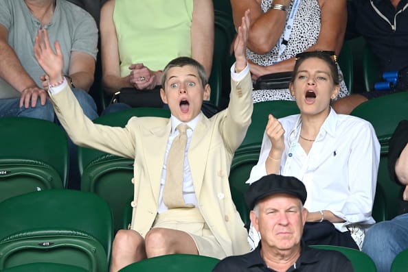 Emma Corrin Was Adorable at Wimbledon...and Other Celebs