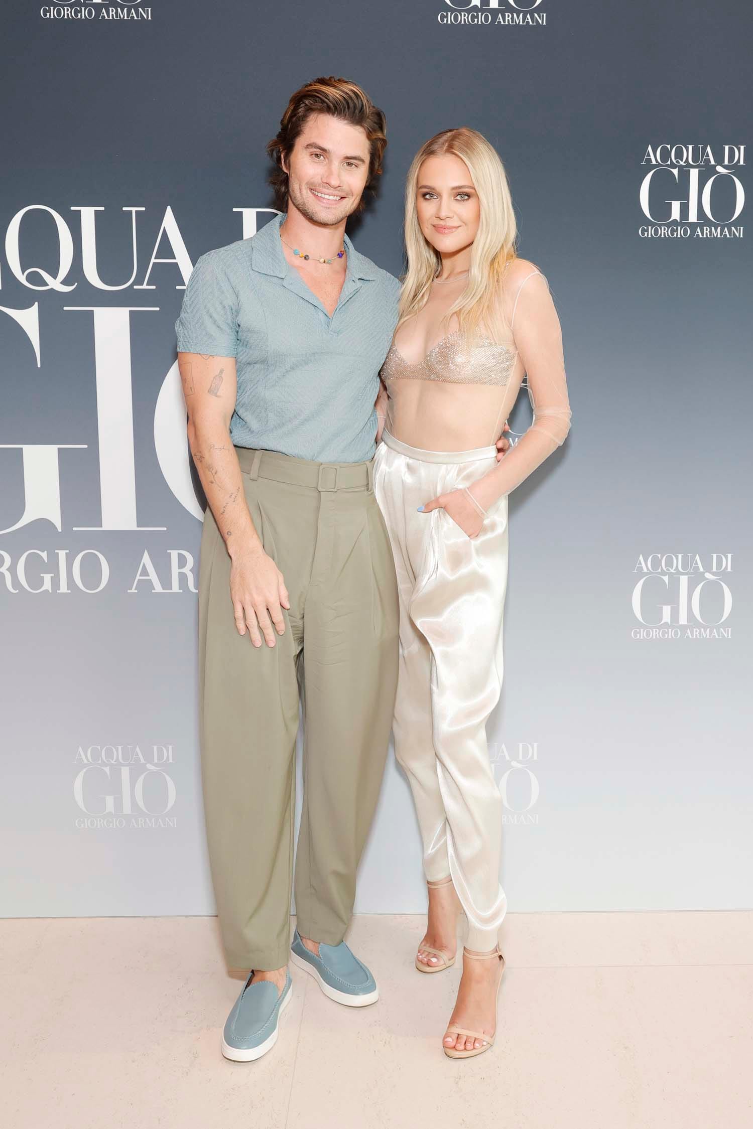 Armani Beauty's Party Had Some Bad Pants