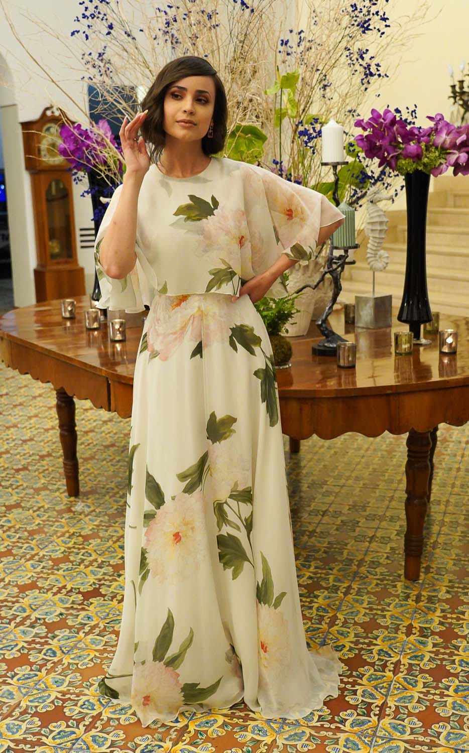 Sofia Carson Looks Dreamy in Giambattista Valli