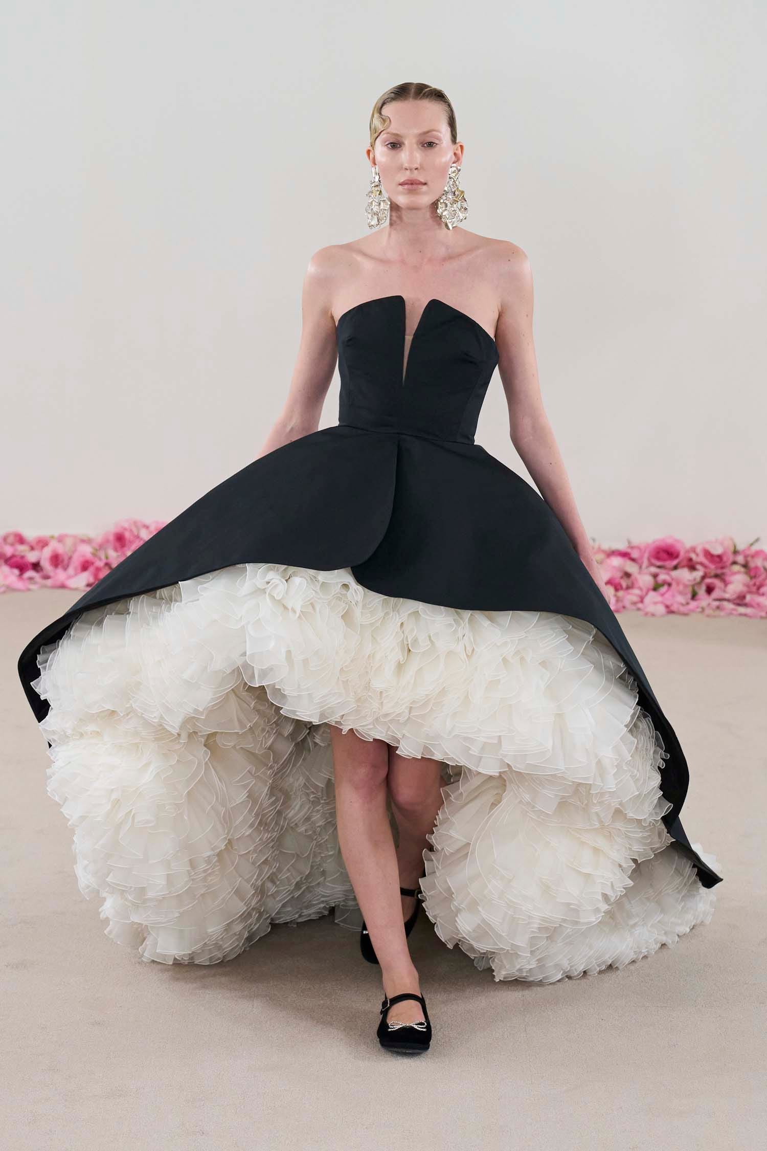 Giambattista Valli's Show Has LOTS of Things for Sofia Carson, In Fact