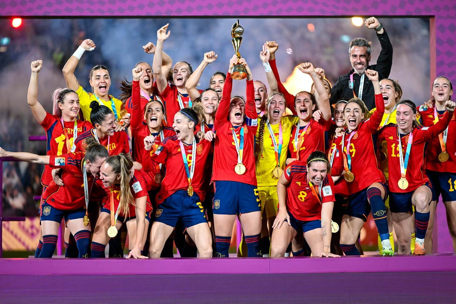 Congratulations, Jubilant Badass Women: Spain Wins The World Cup