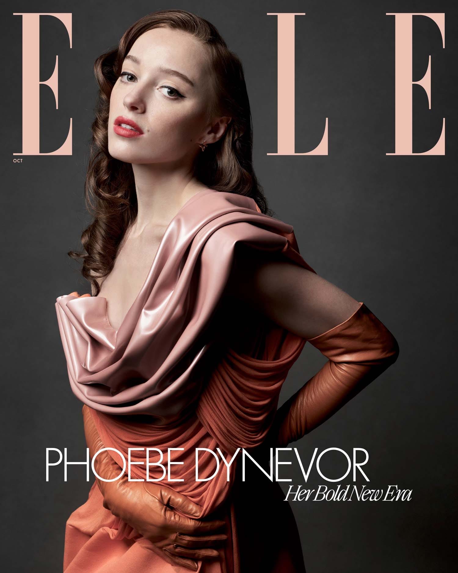 Phoebe Dynevor Lands October's Elle