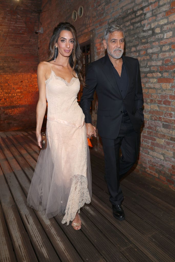 Amal Clooney Looks Pretty Dreamy in Venice, in Vintage