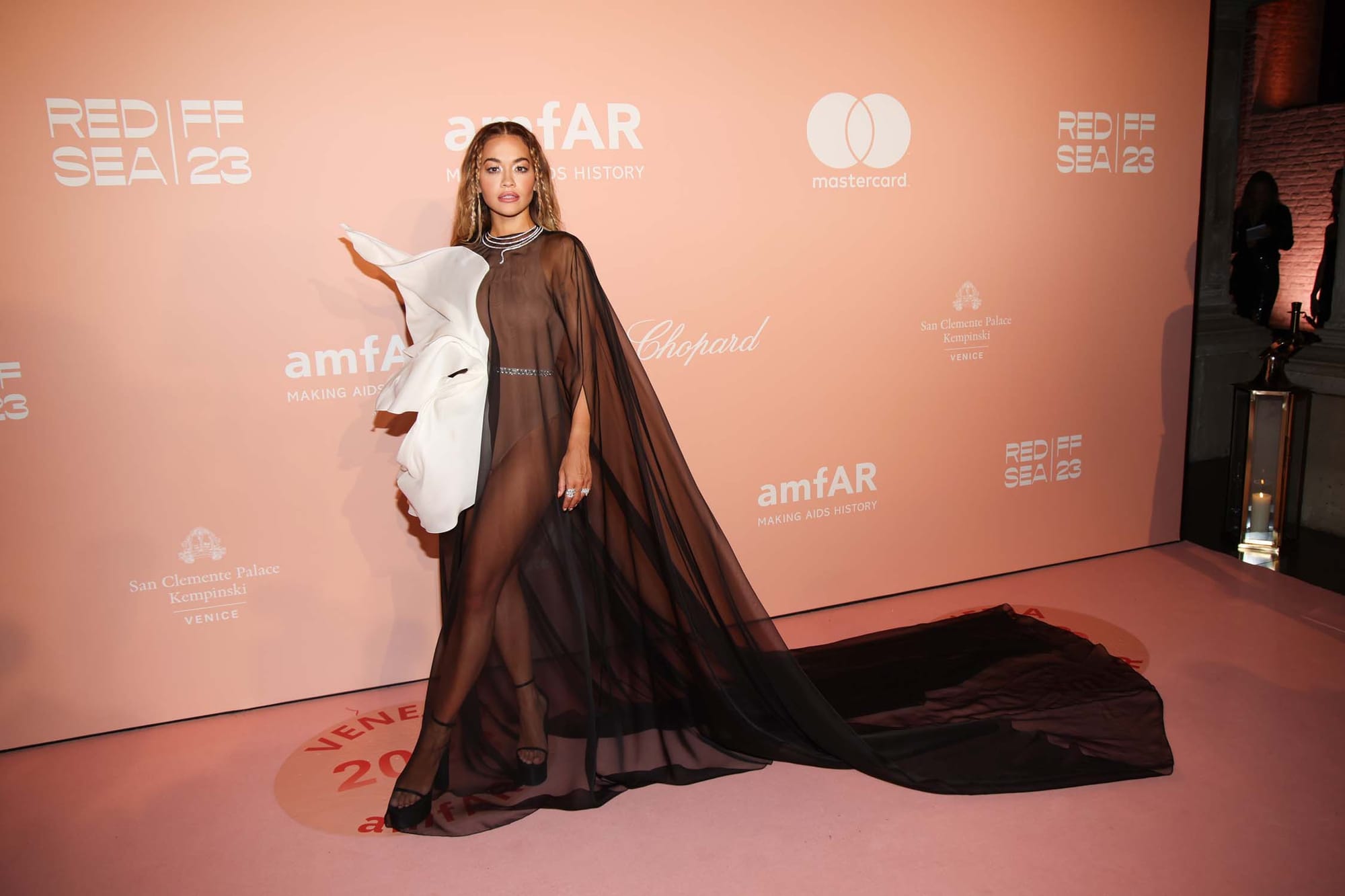 Rita Ora Brought Her Weirdest, Wildest Stuff to Venice's amfAR Party