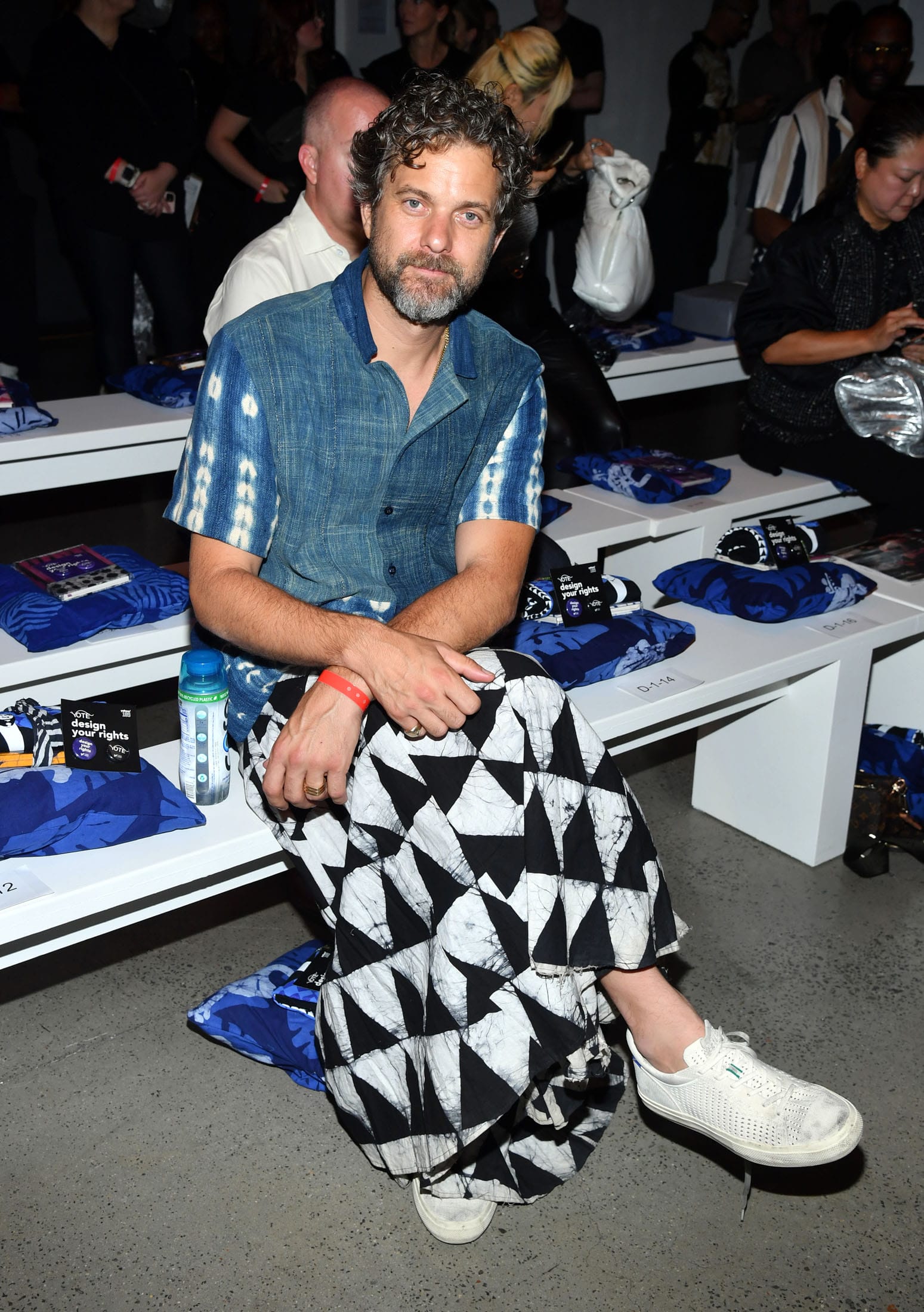 The Rest of This Weekend's NYFW Front Rows Bought Joey AND Pacey (in a Skirt)