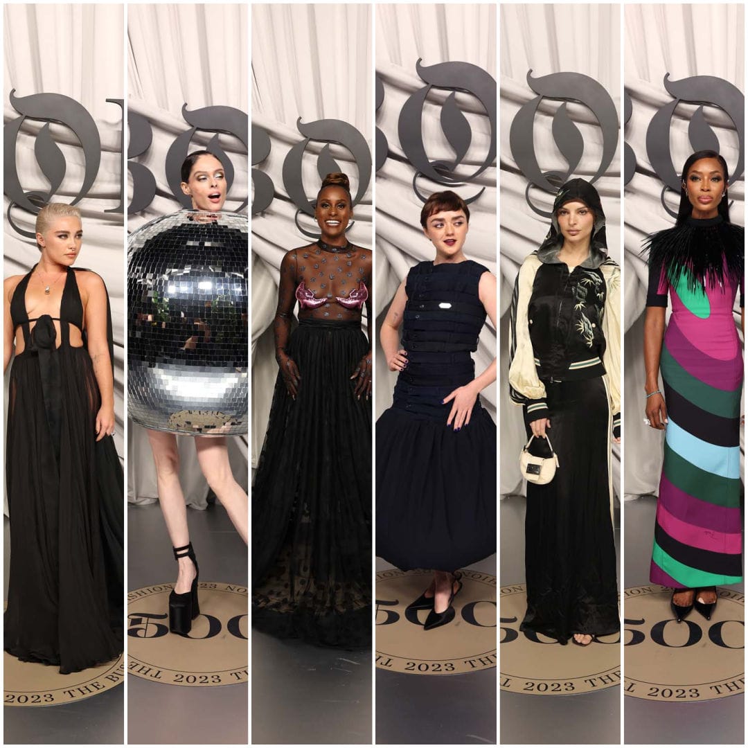 Coco Rocha Dressed as a Disco Ball at the Business of Fashion Bash
