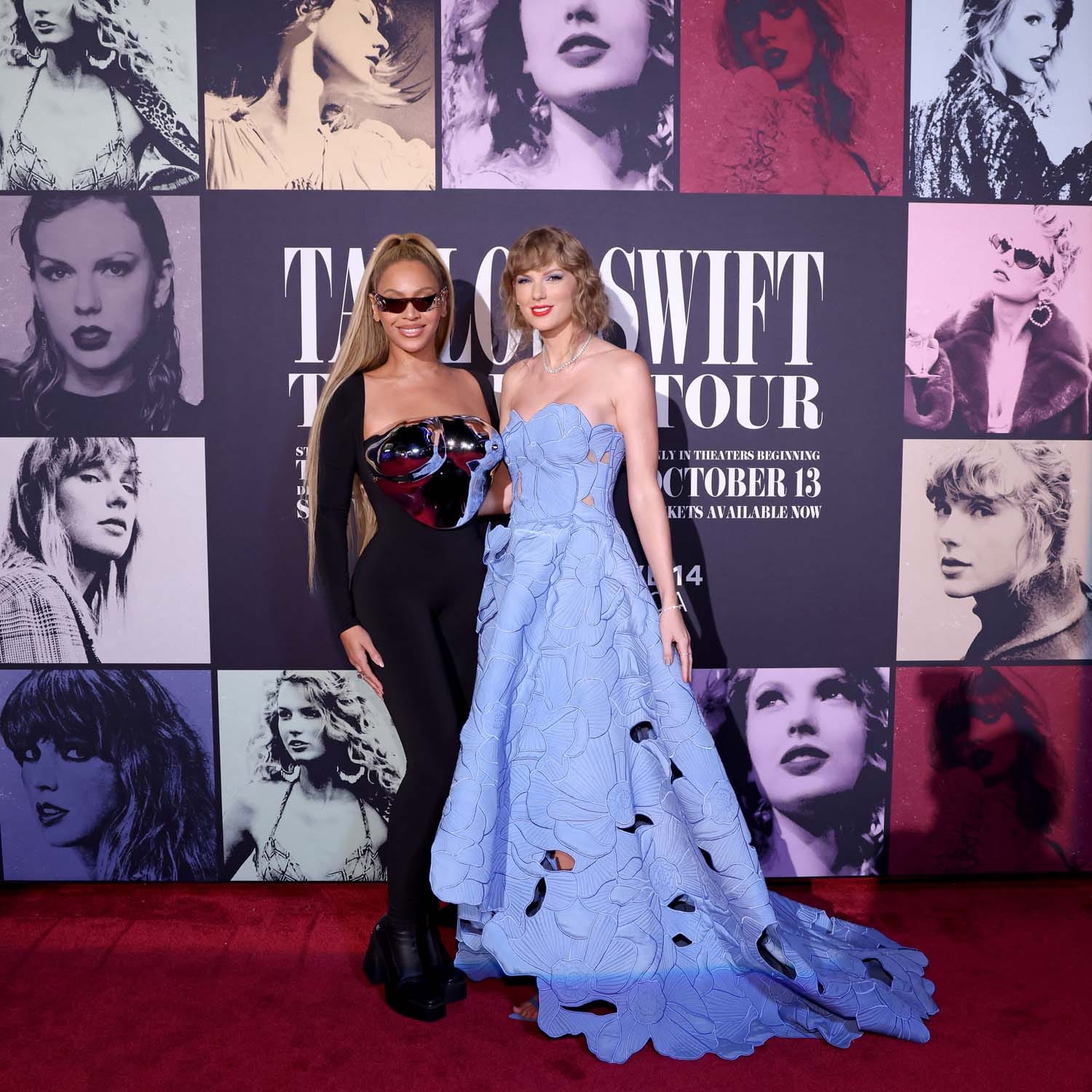 Beyonce Swung By Taylor Swift's Concert-Film Premiere