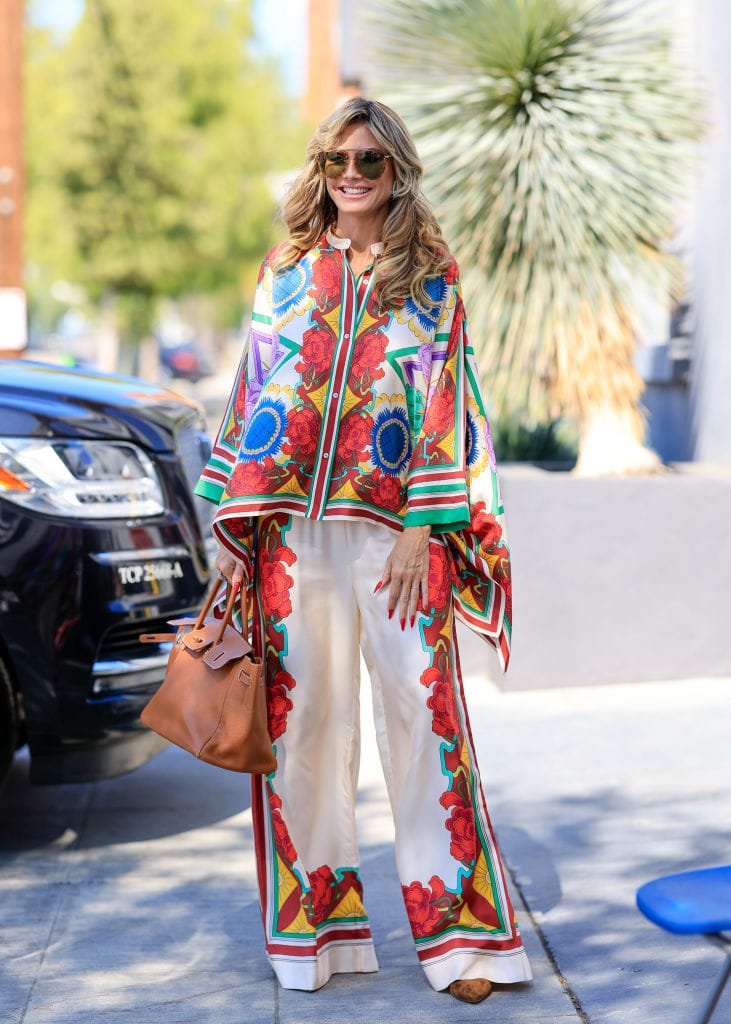 Please, Heidi Klum, Invite Me For Margaritas at the Pool in This Outfit