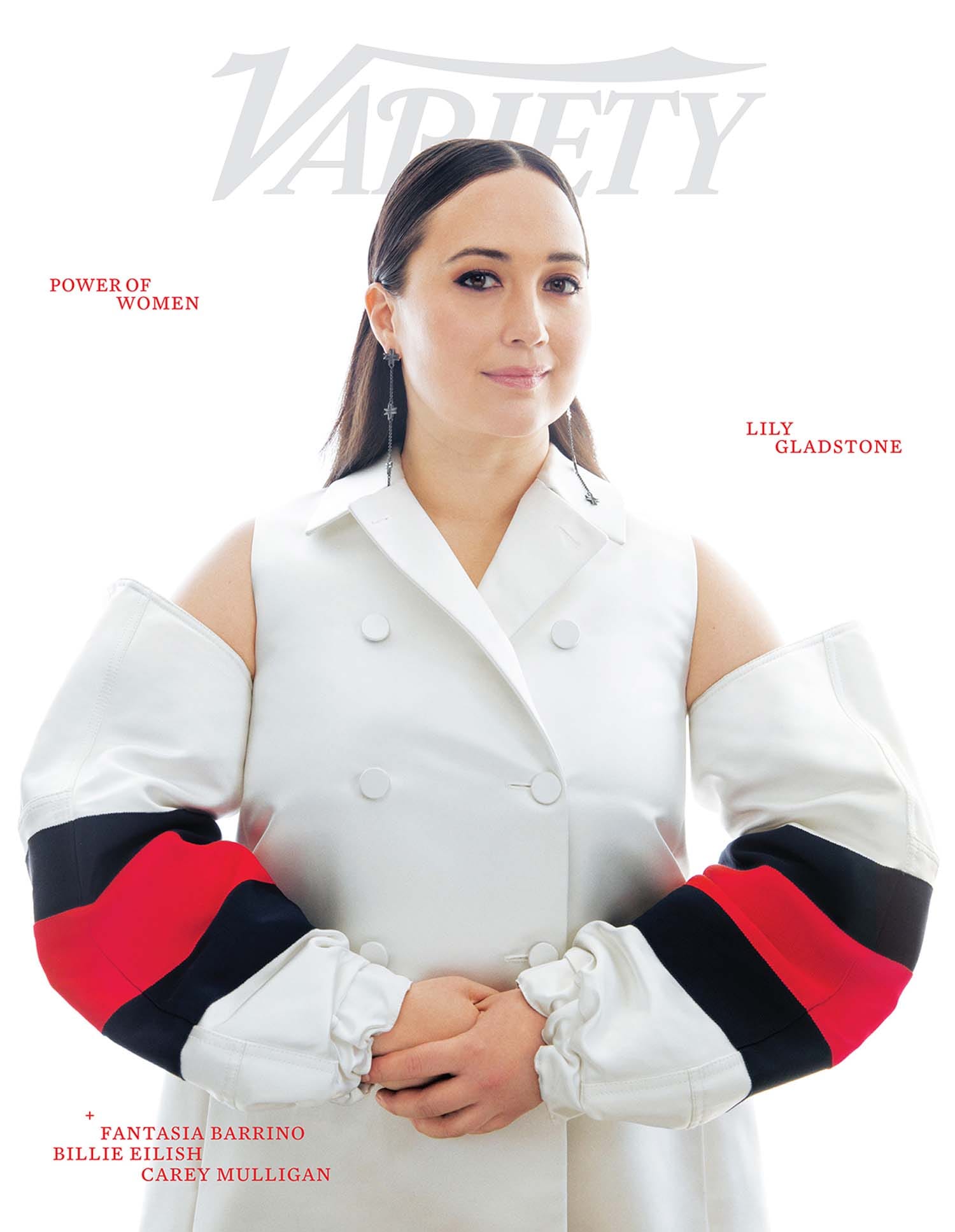 Lily Gladstone's Variety Cover is All Sleeves