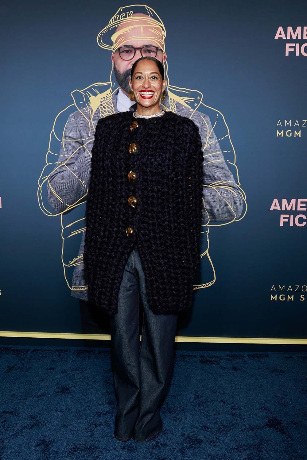 Tracee Ellis Ross Busted Out The Loewe Knitwear