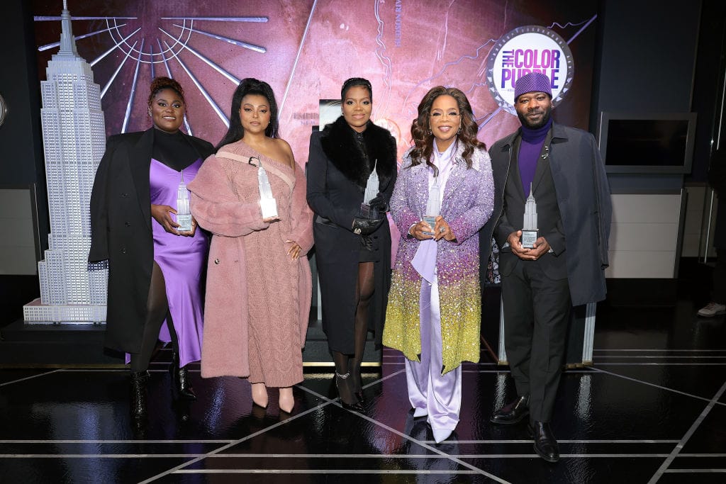 (Some of) The Cast of The Color Purple Lights Up the Empire State Building
