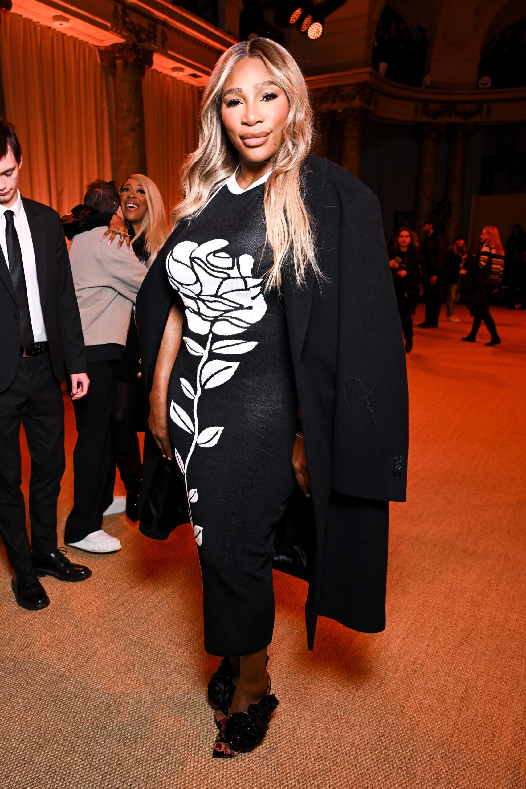 Balmain's Front Row Drew Serena Williams And Cher