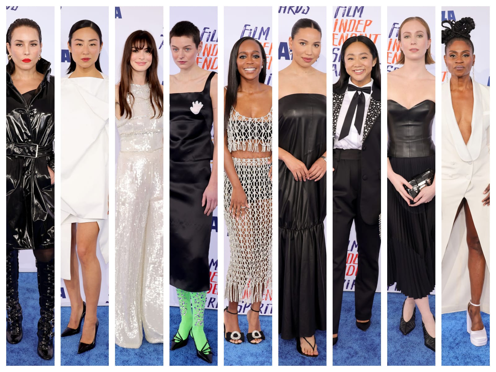 Many Folks Wore Black and White to the 2024 Independent Spirit Awards