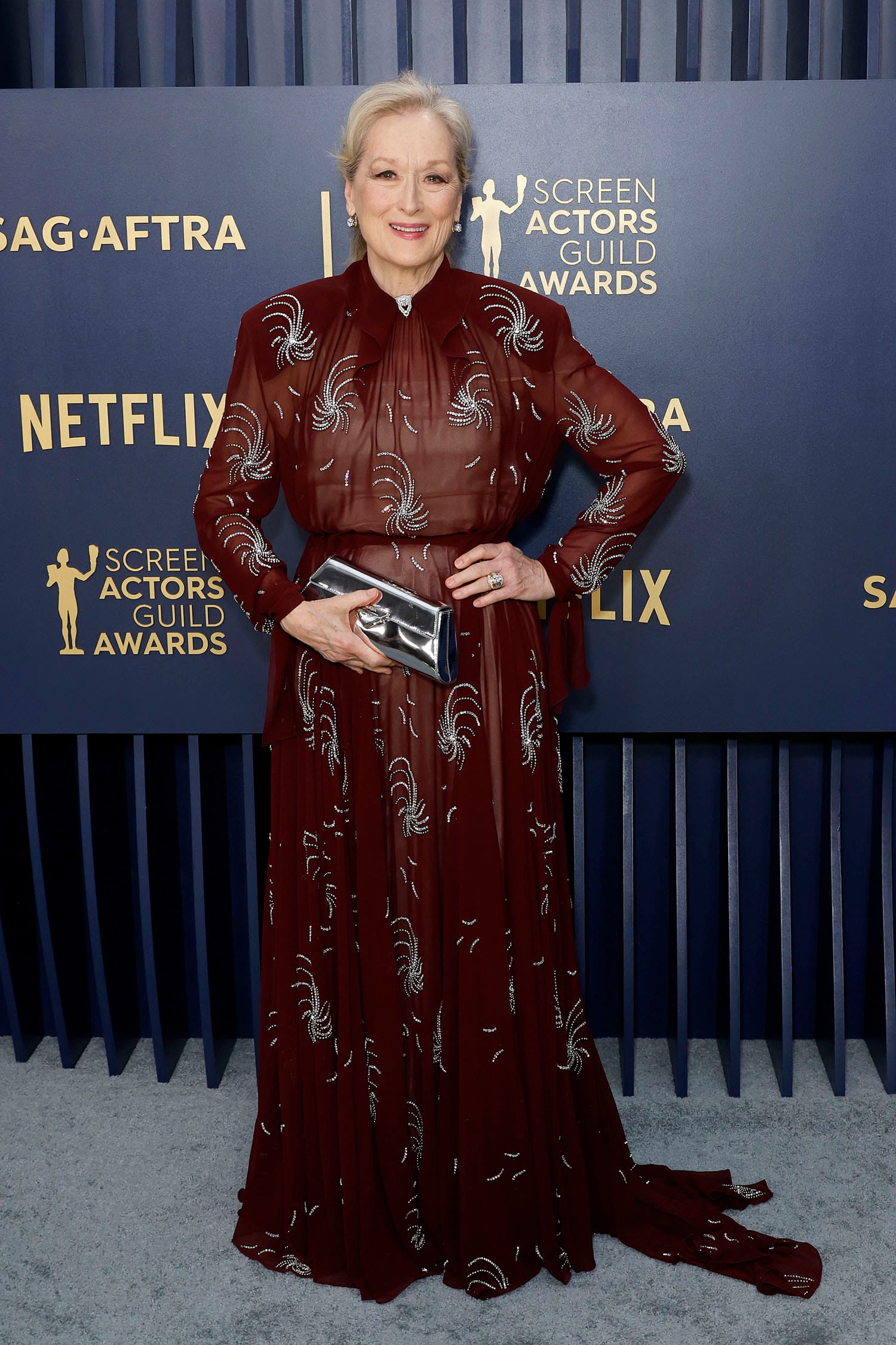 The Meryl Wore Prada at the SAGs