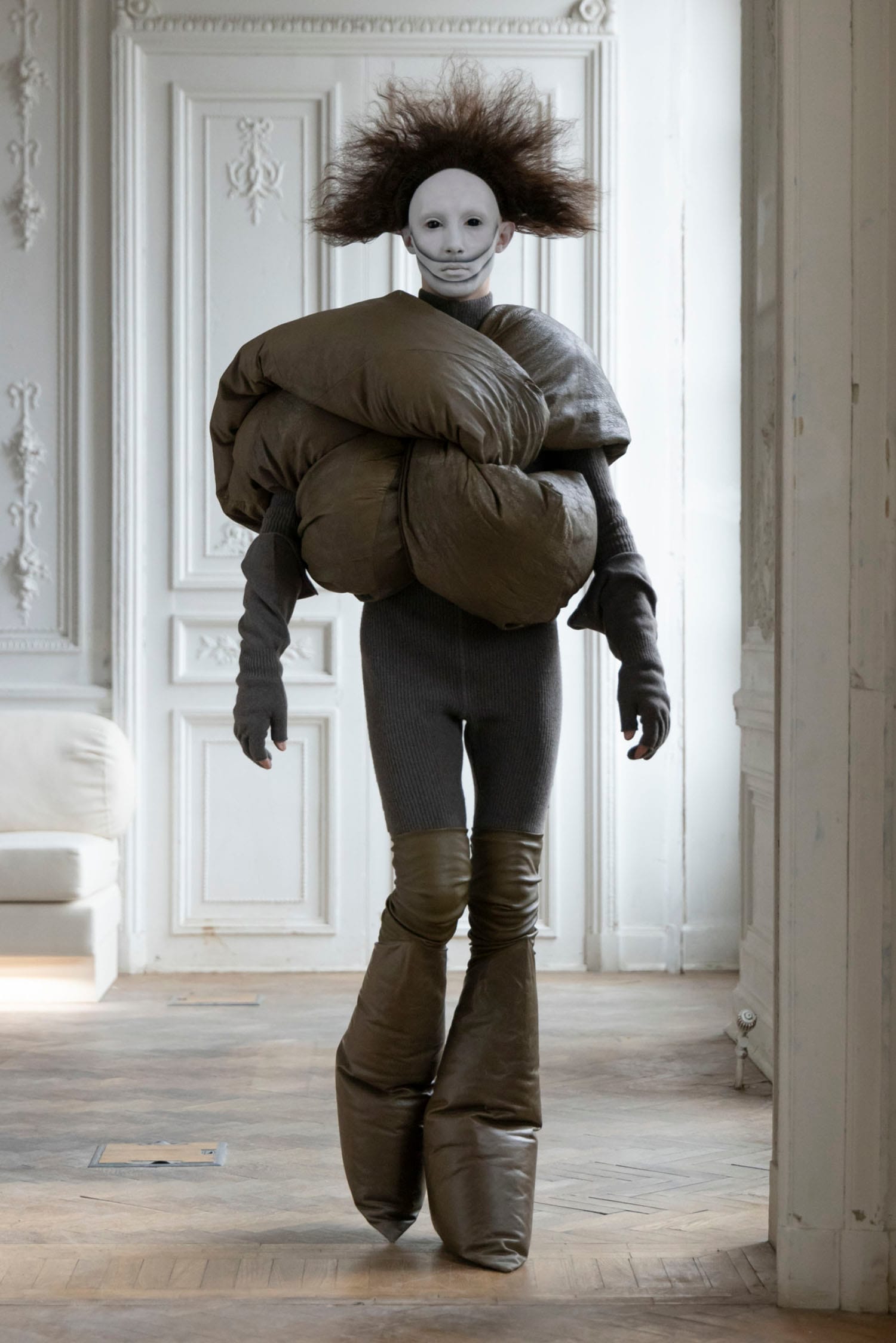 Rick Owens Turned Out Fright Masks This Season