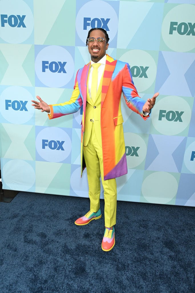 Nick Cannon Was Ready for SPRING at the FOX Press Junket