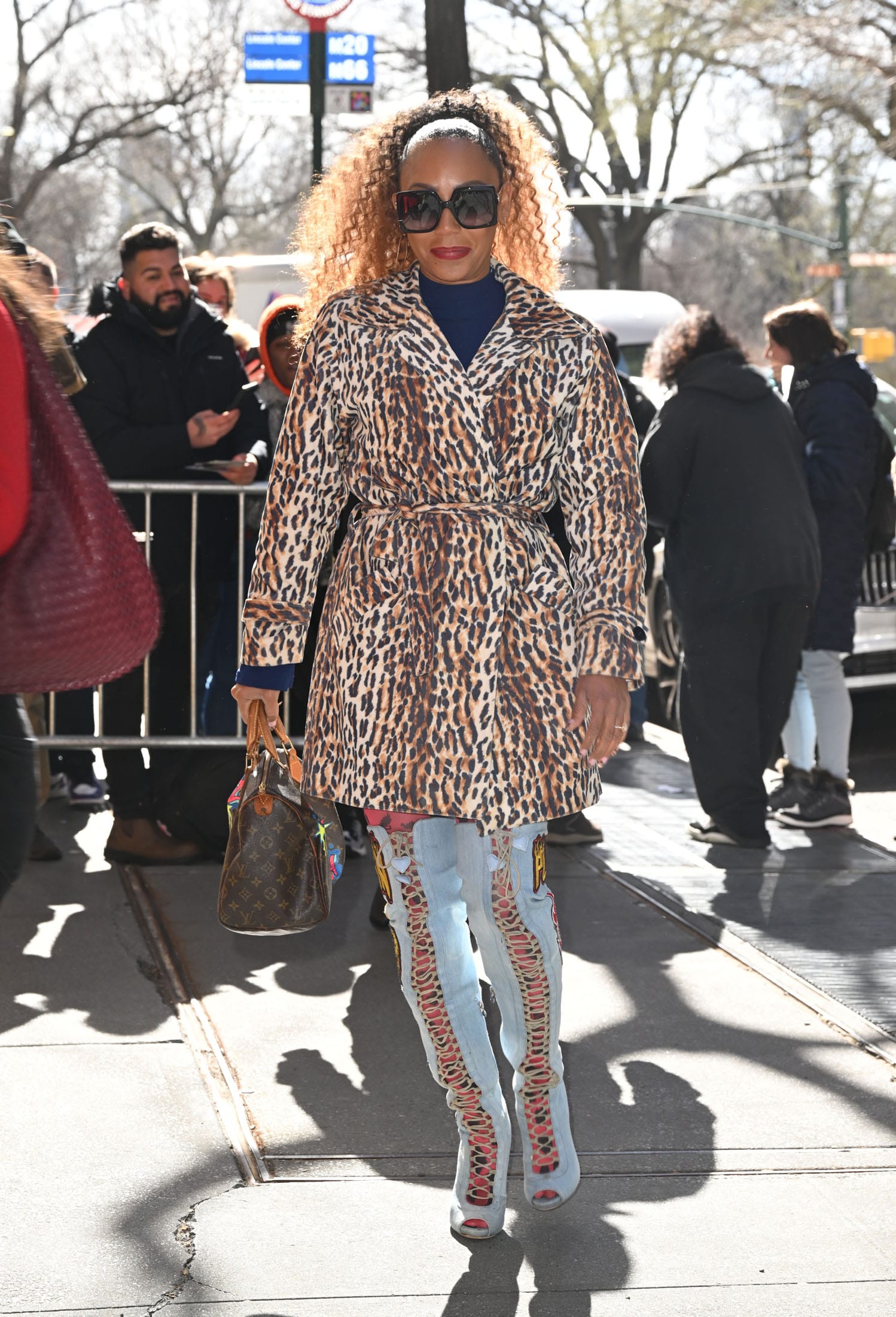 Mel B Returns to Her Scary Spice Roots