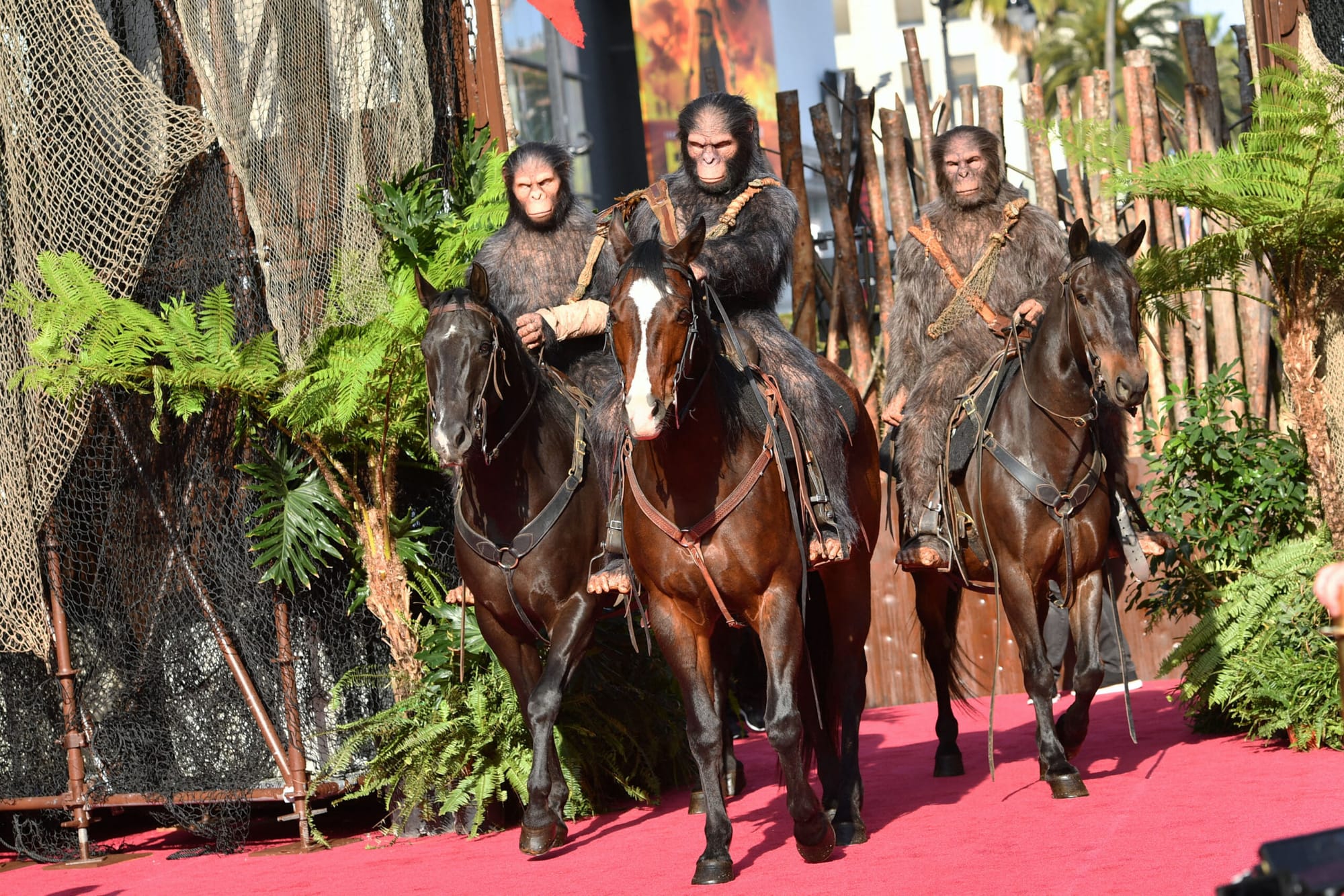 The New Planet of the Apes Premiere in LA Really Went for It