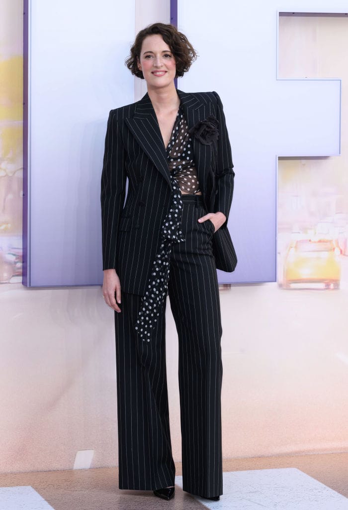 Phoebe Waller-Bridge Wore a Pin-Striped Suit