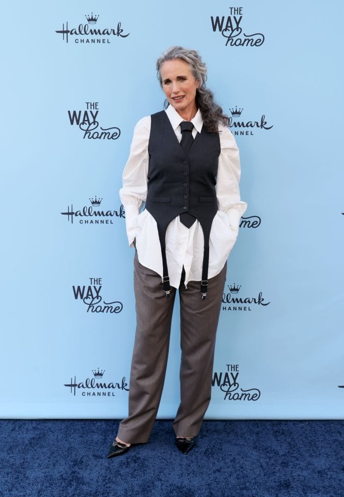 Perhaps Only Andie MacDowell Could Pull This Off