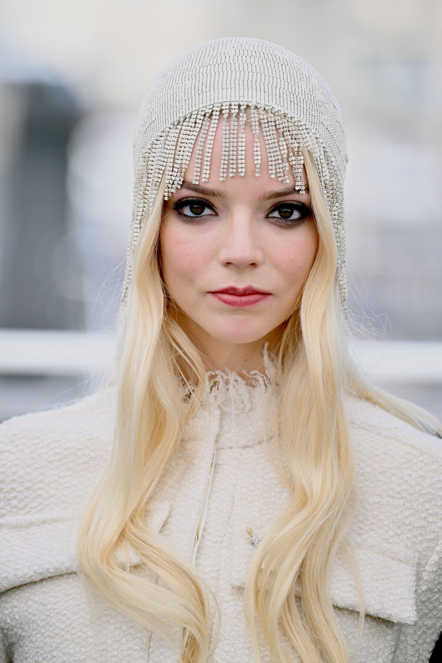 Anya Taylor-Joy's Love of Headpieces Continues