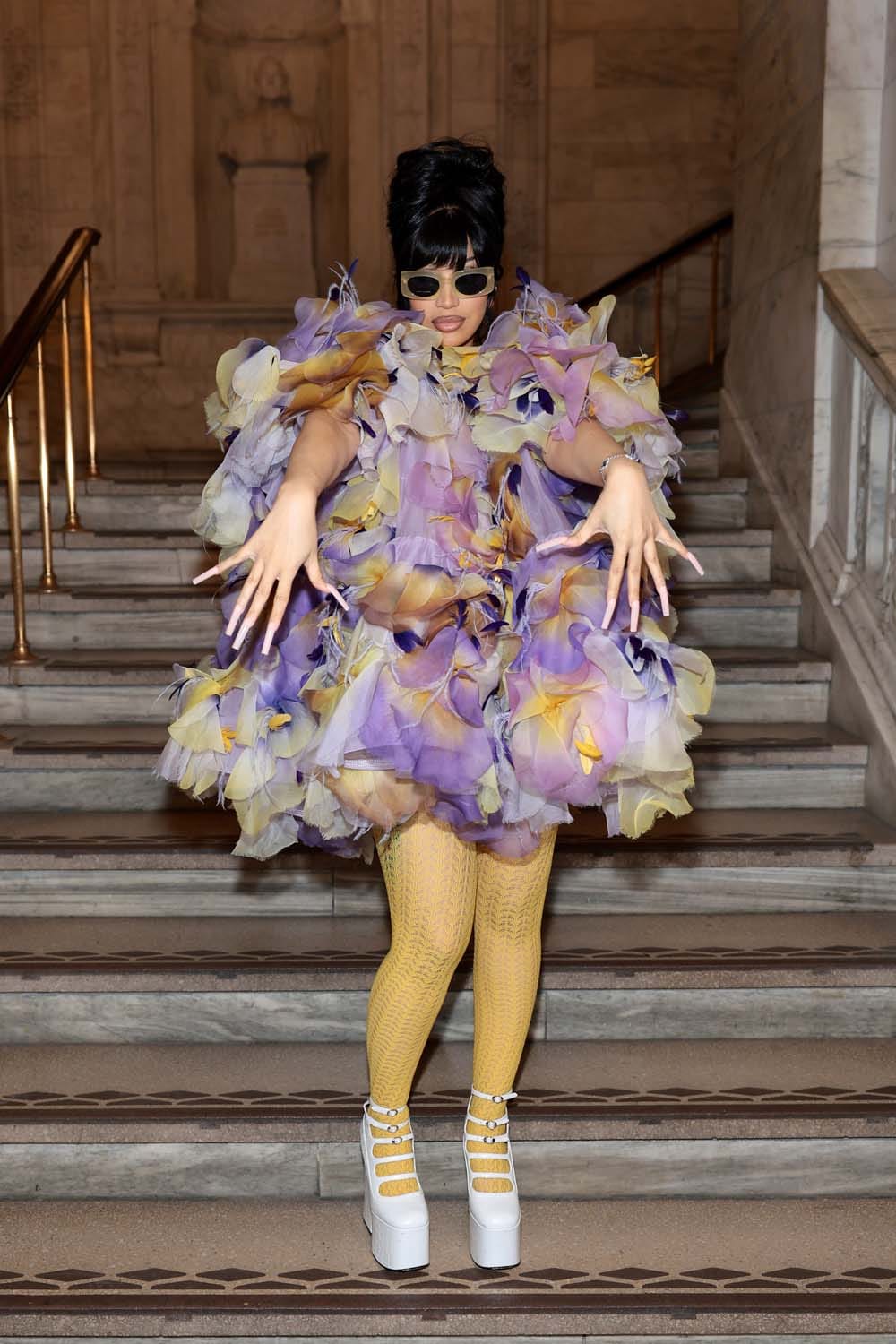 Cardi B Camped It Up For Marc Jacobs