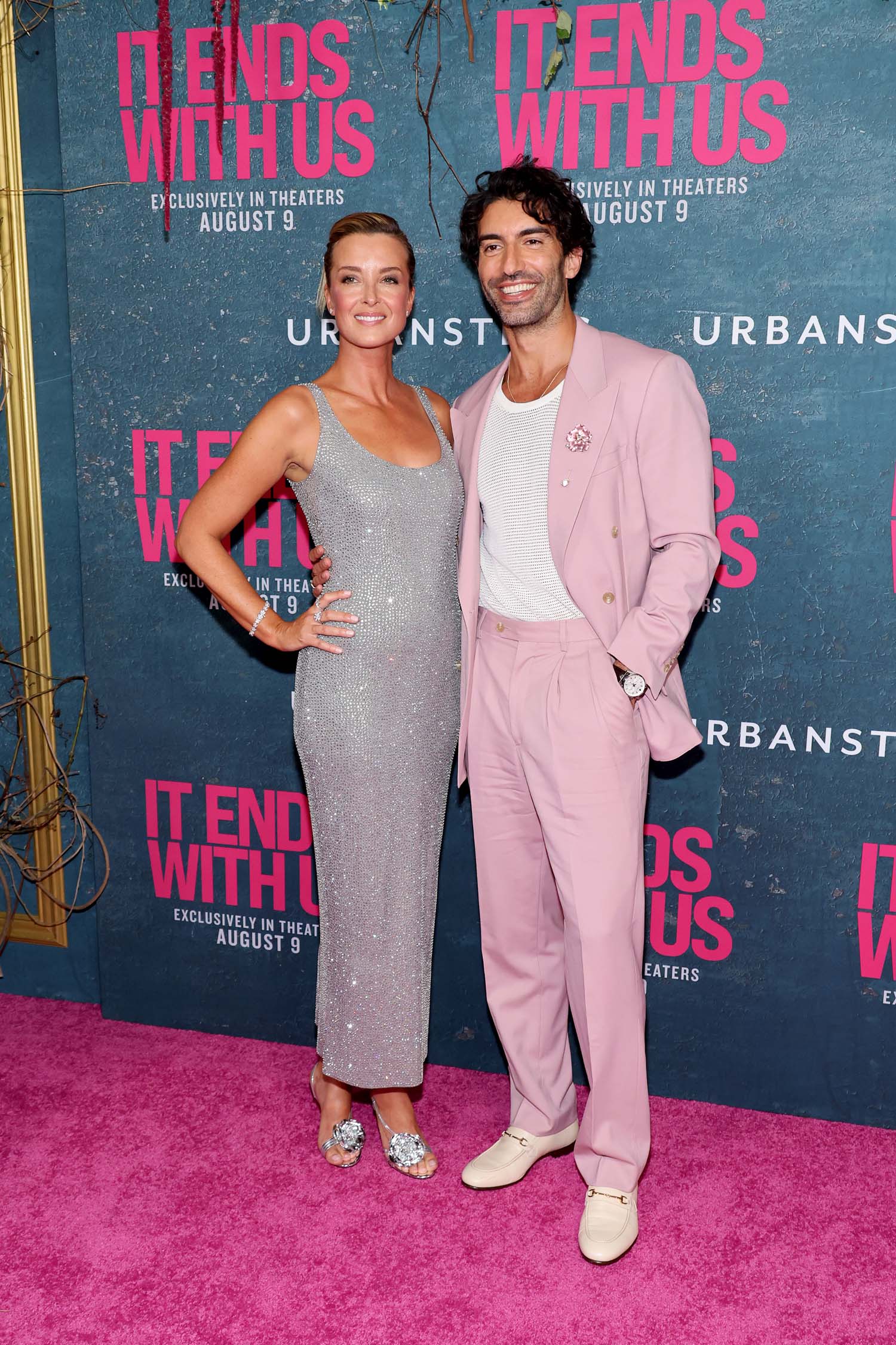 Justin Baldoni Finally Arrived to Promote "It Ends With Us"