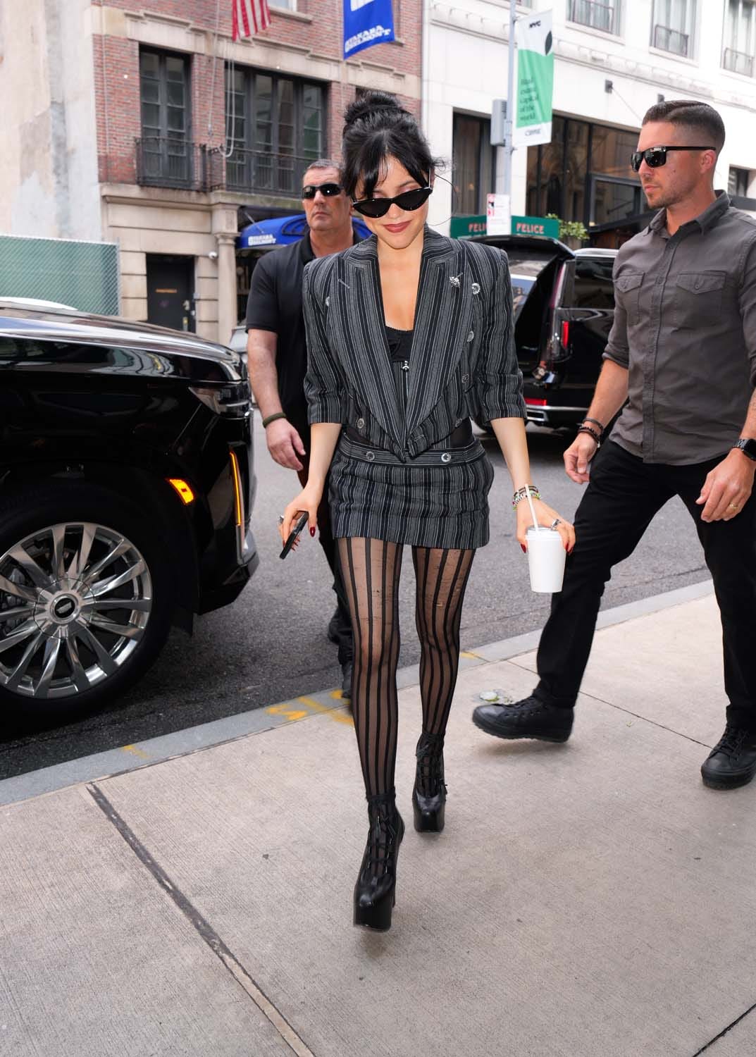 Jenna Ortega Gives a Sartorial Shoutout to Betelgeuse